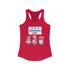 Happy Tribute Day Gnome Women's Ideal Racerback Tank