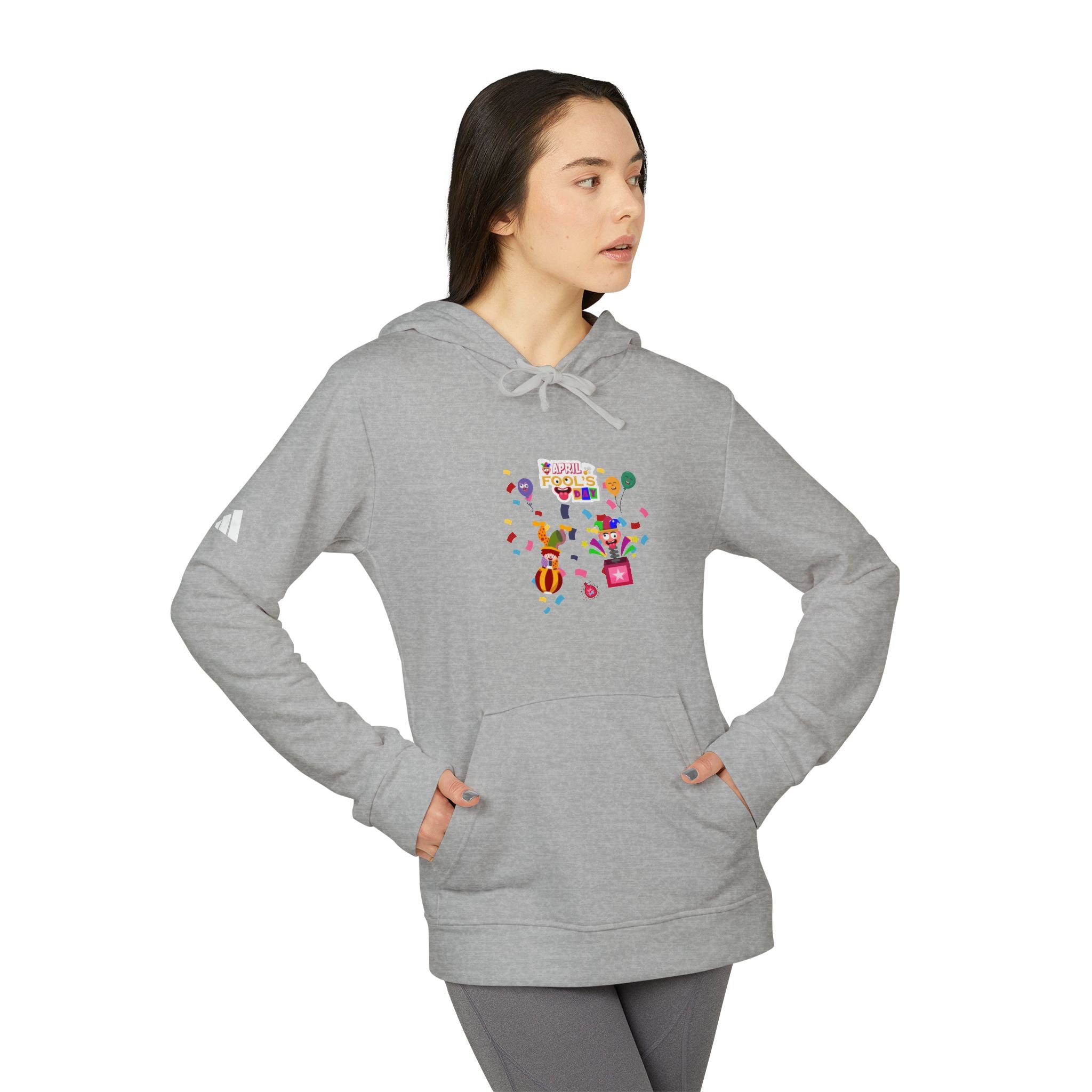 All April Fool's Day Adidas Unisex Fleece Hoodie