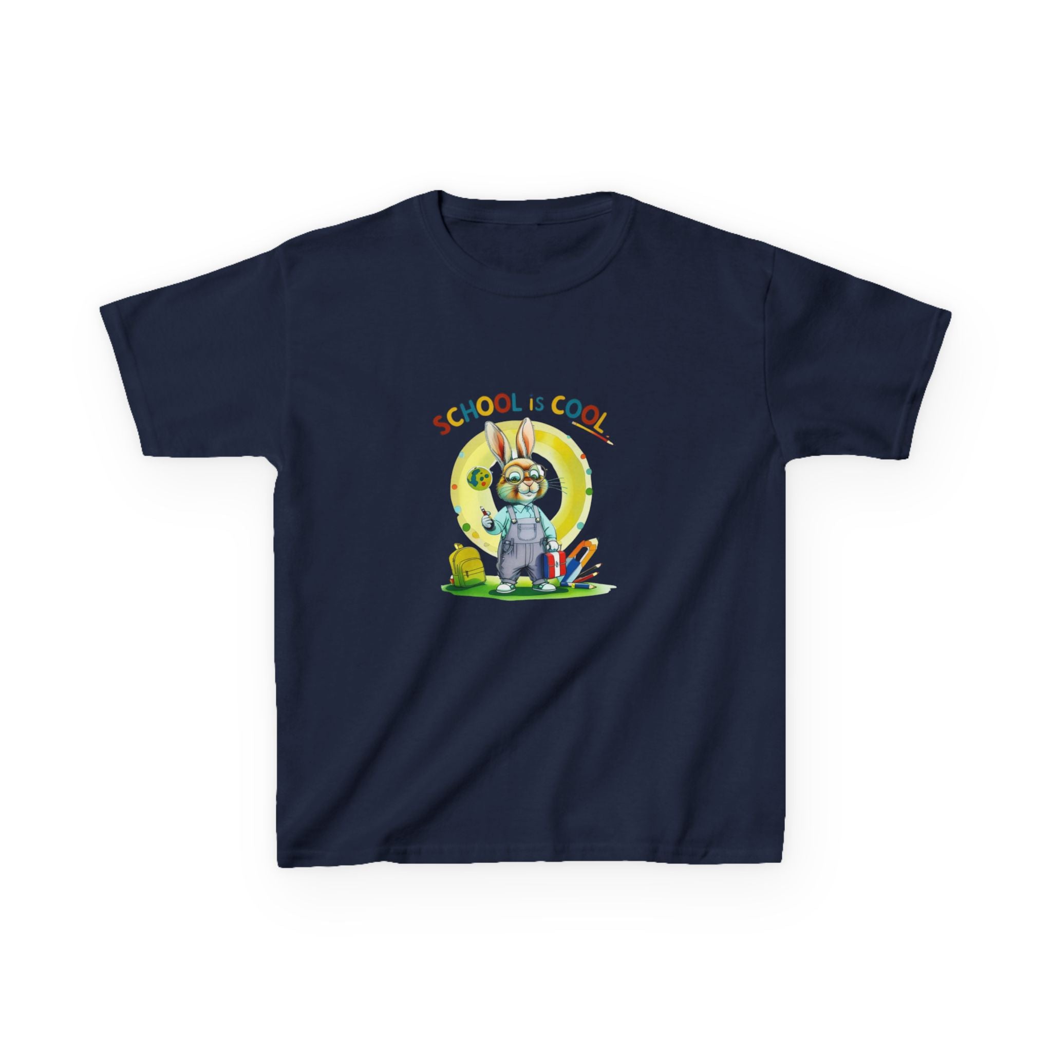 School is Cool Kids Heavy Cotton Tee