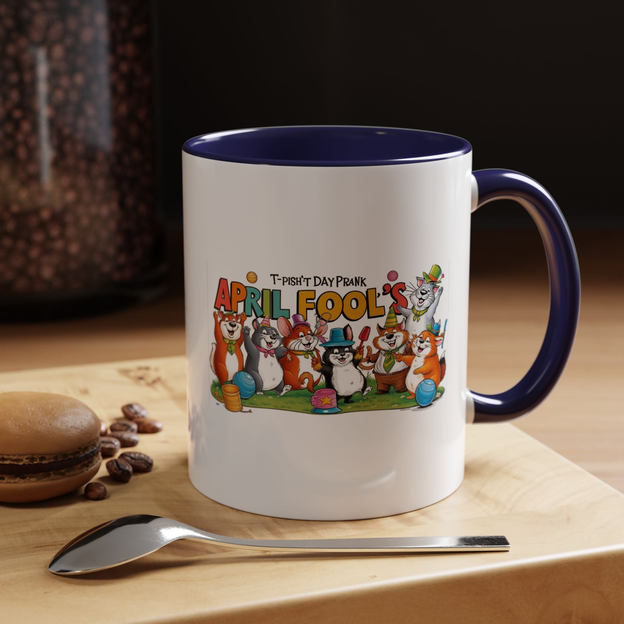 T-Pish'-T Day Prank Accent Coffee Mug