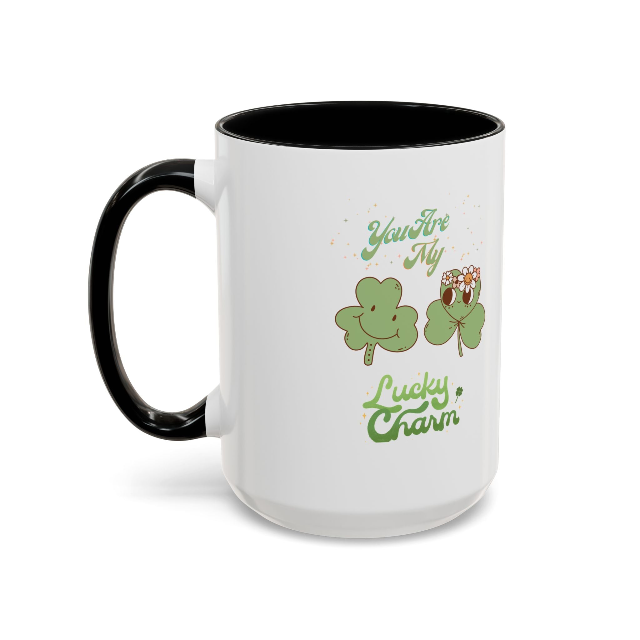 You're my Lucky Charm Accent Coffee Mug - St. Patrick's Day Gift