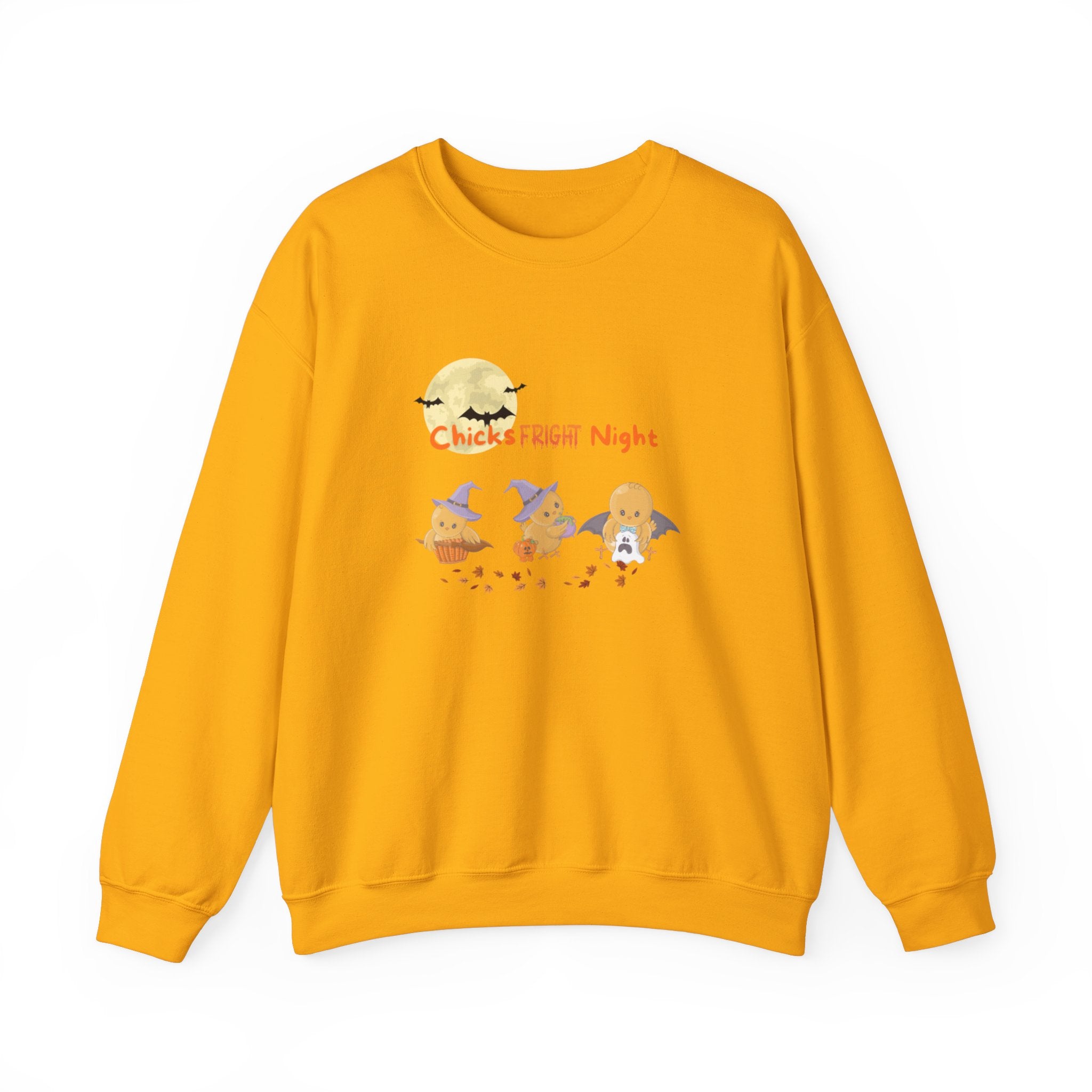 Chicks Fright Night Unisex Heavy Blend™ Crewneck Sweatshirt