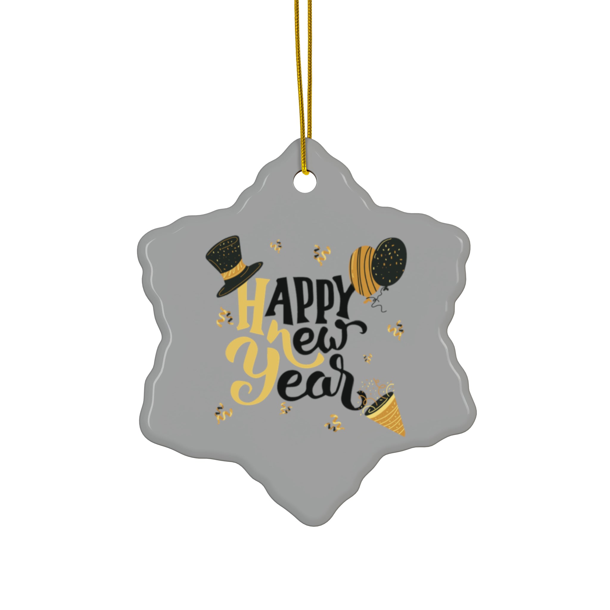 Wishing You A Great Year Ahead! Ceramic Ornaments (1pc, 3pcs, 5pcs, 10pcs)