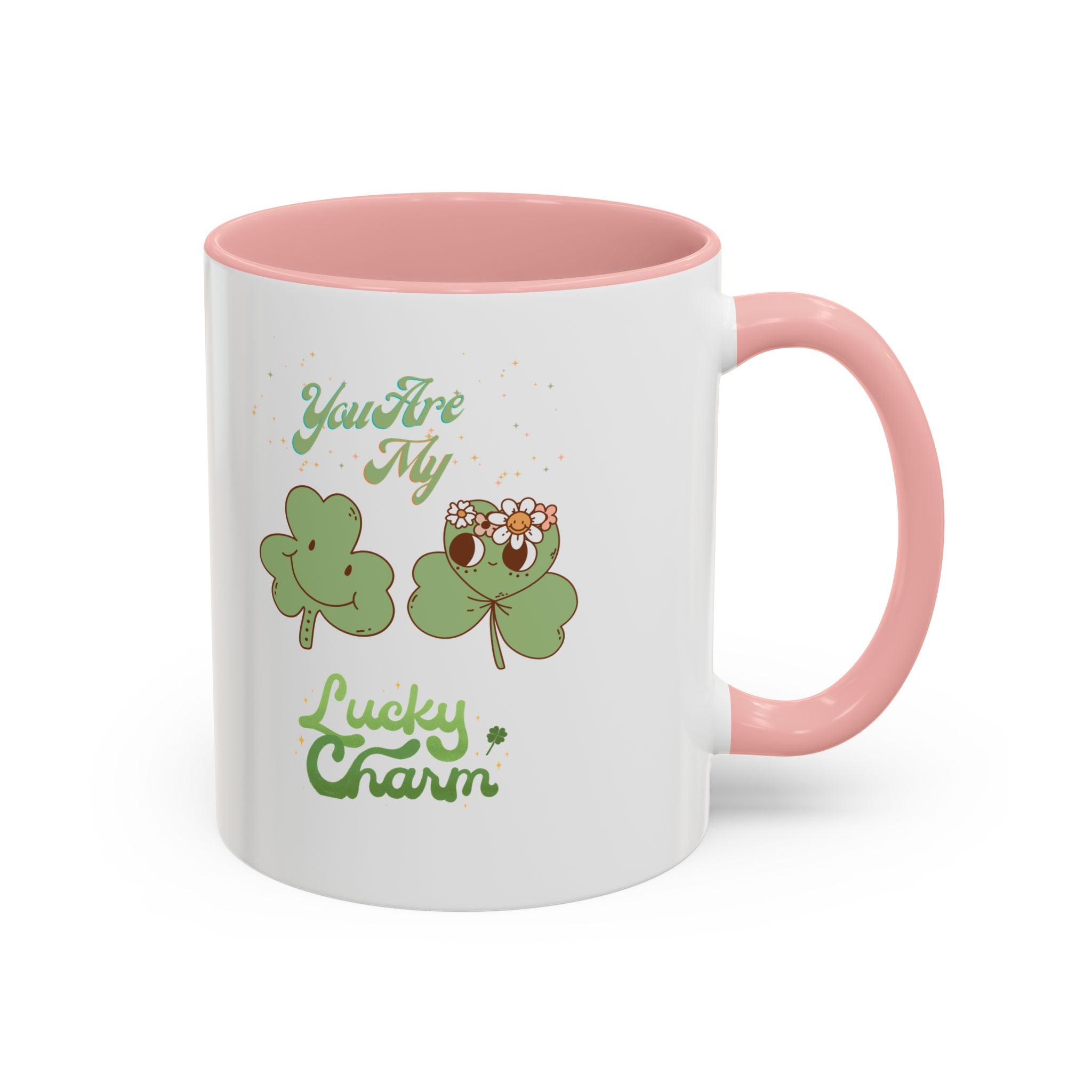 You're my Lucky Charm Accent Coffee Mug - St. Patrick's Day Gift