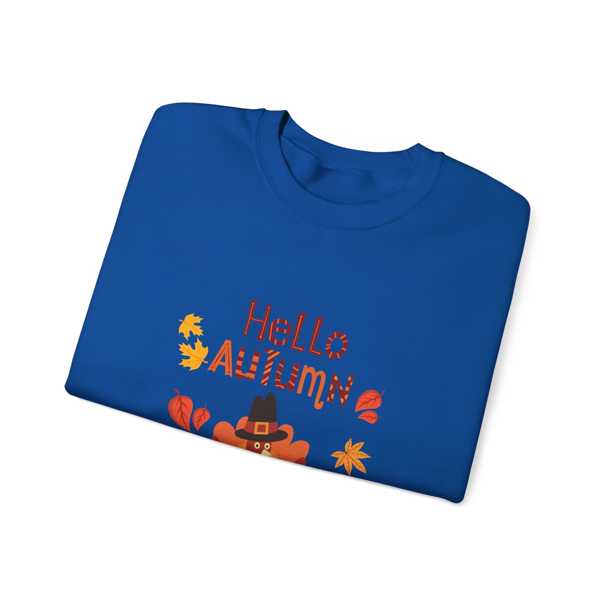 Hello Autumn Unisex Heavy Blend™ Crewneck Sweatshirt