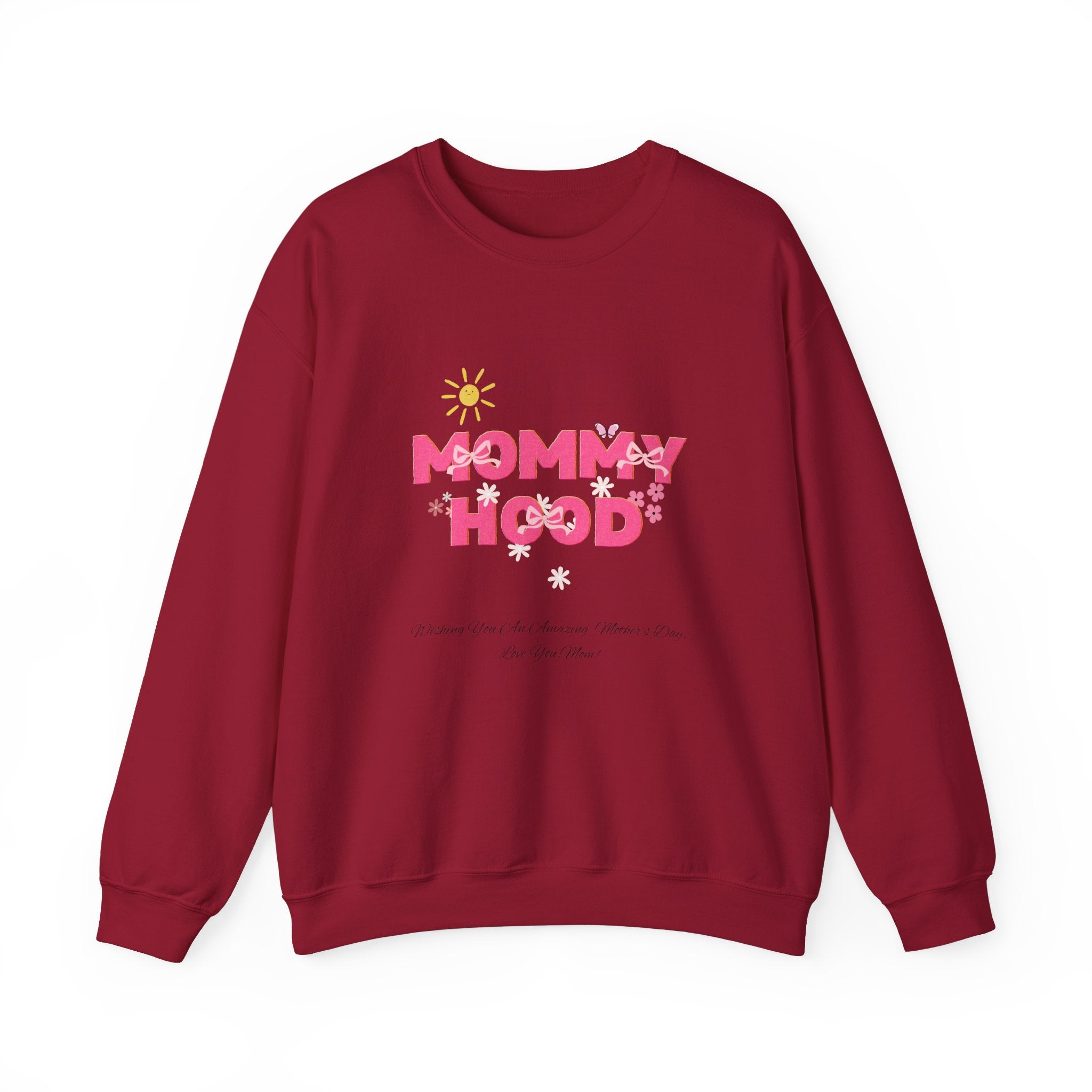 Mommy Hood Unisex Crewneck Sweatshirt
