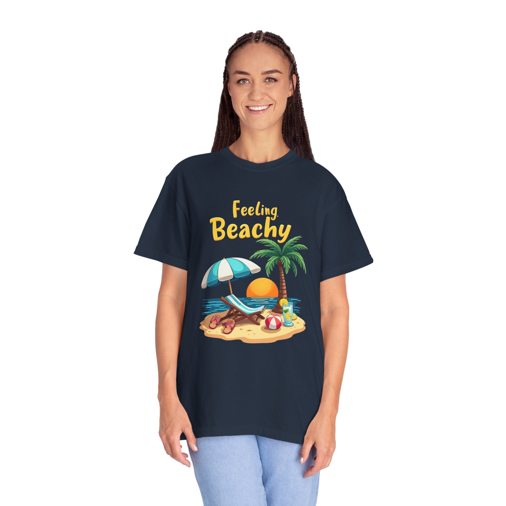 Feeling Beachy Tee, Unisex Casual Wear