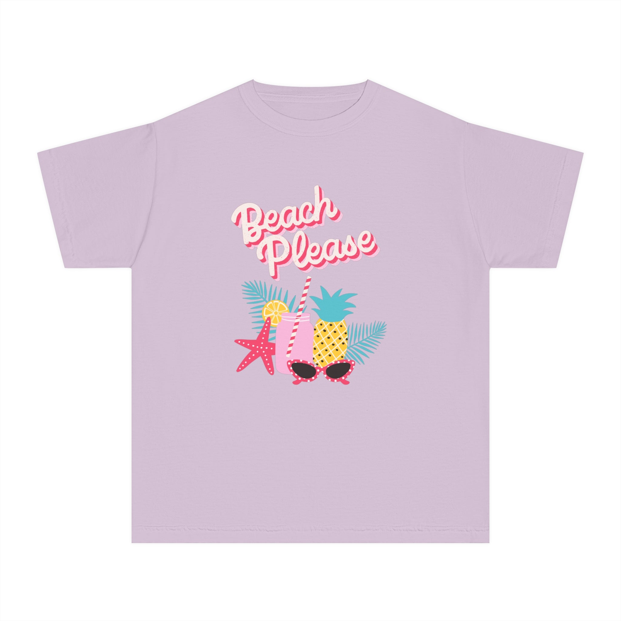 Beach Please Youth Midweight Tee