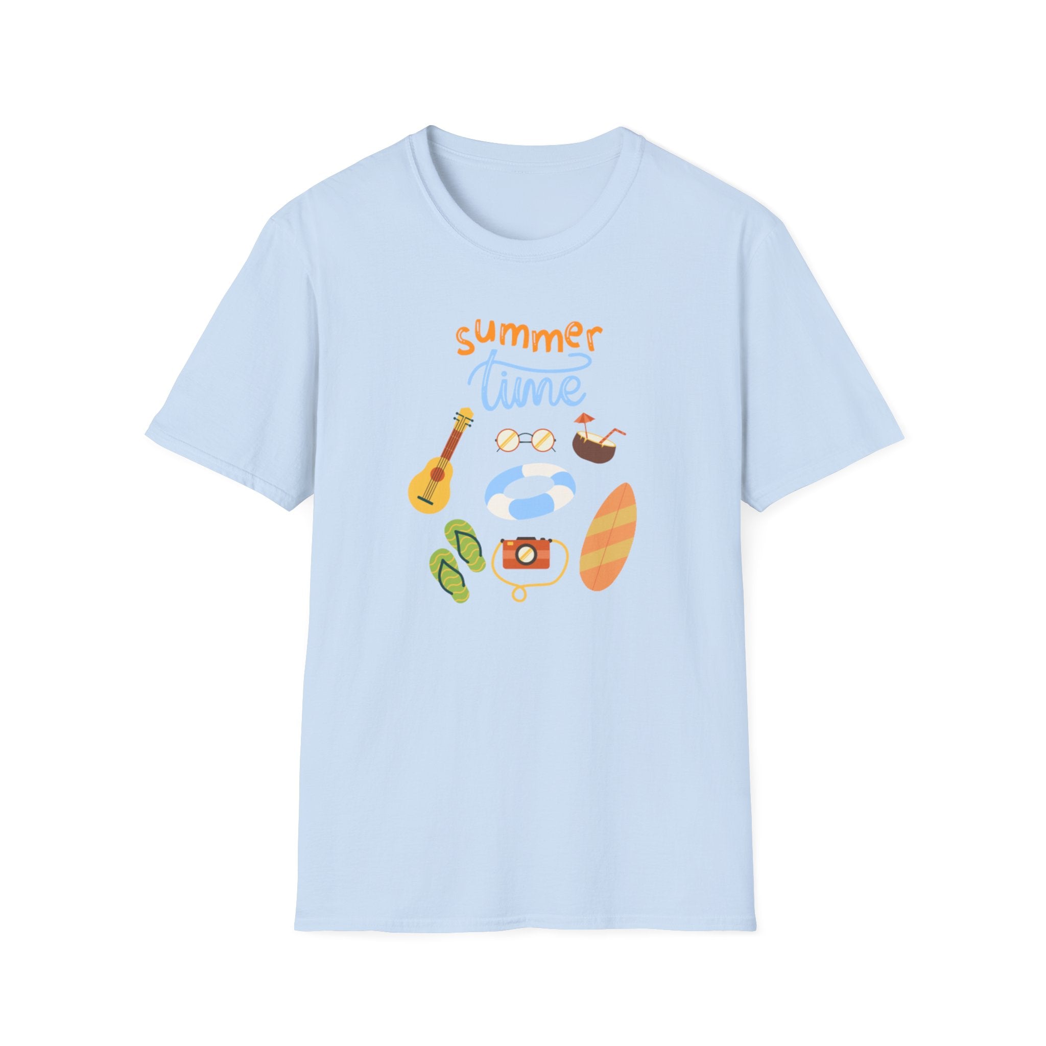 Summertime Fun Unisex Softstyle T-Shirt