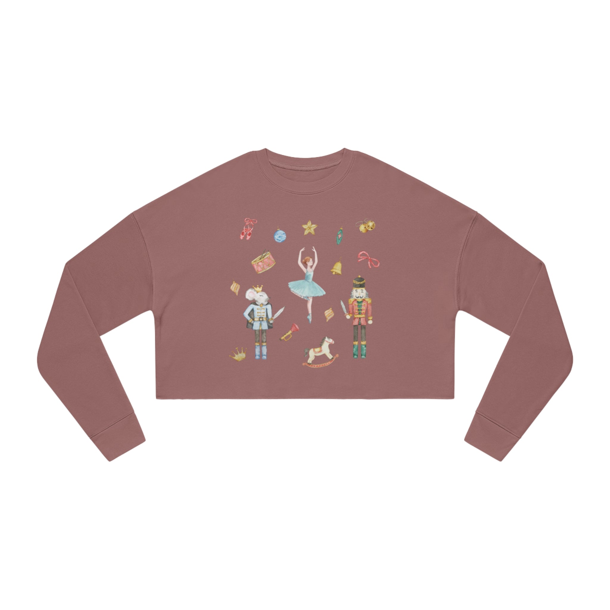 Nutcracker Women's Cropped Sweatshirt