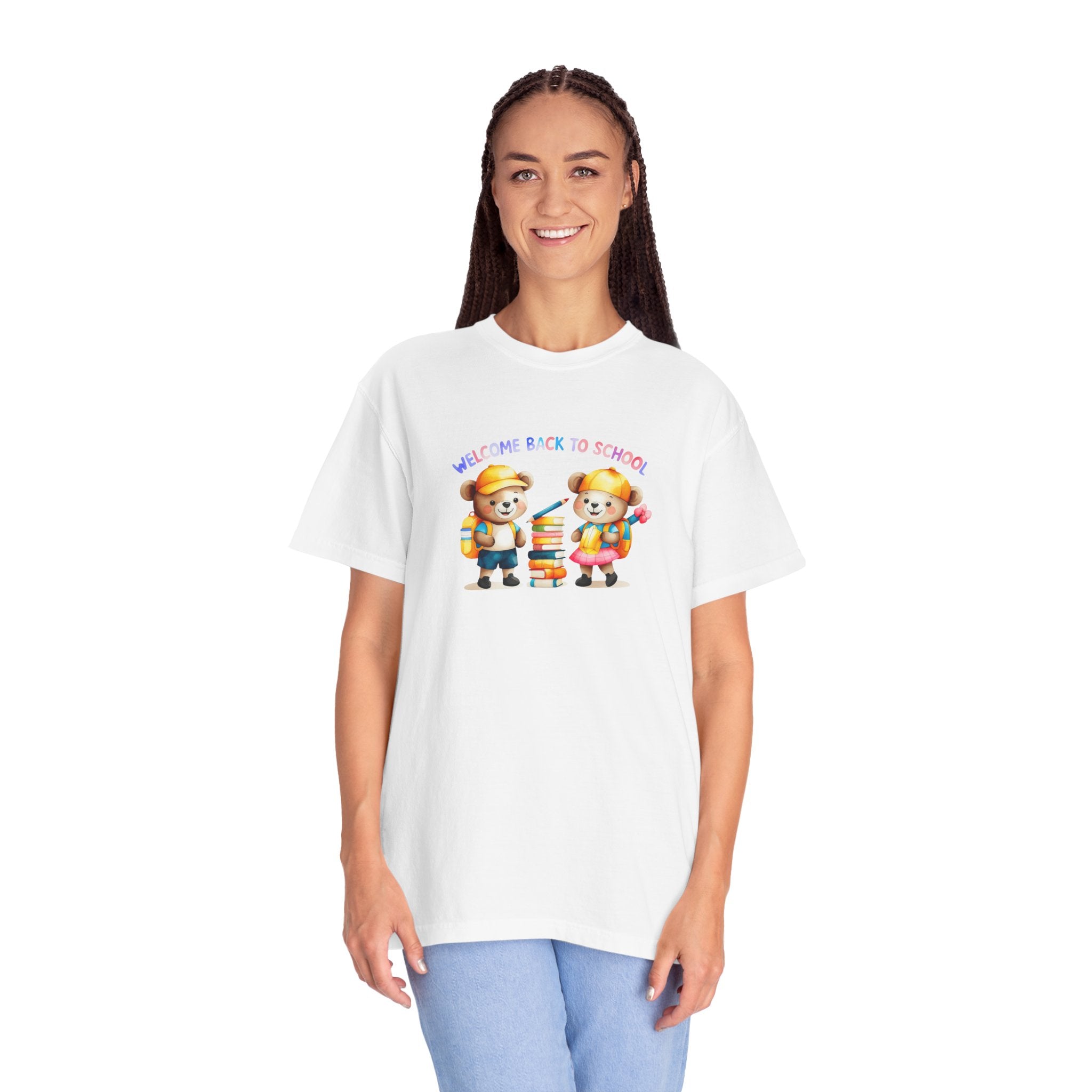 Welcome Back to School Unisex Garment-Dyed T-Shirt