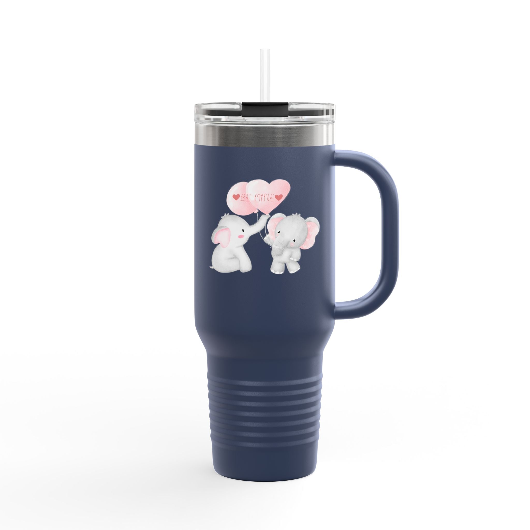 Be Mine Love  Insulated Travel Mug - 40oz - Perfect for Kids & Animal Lovers