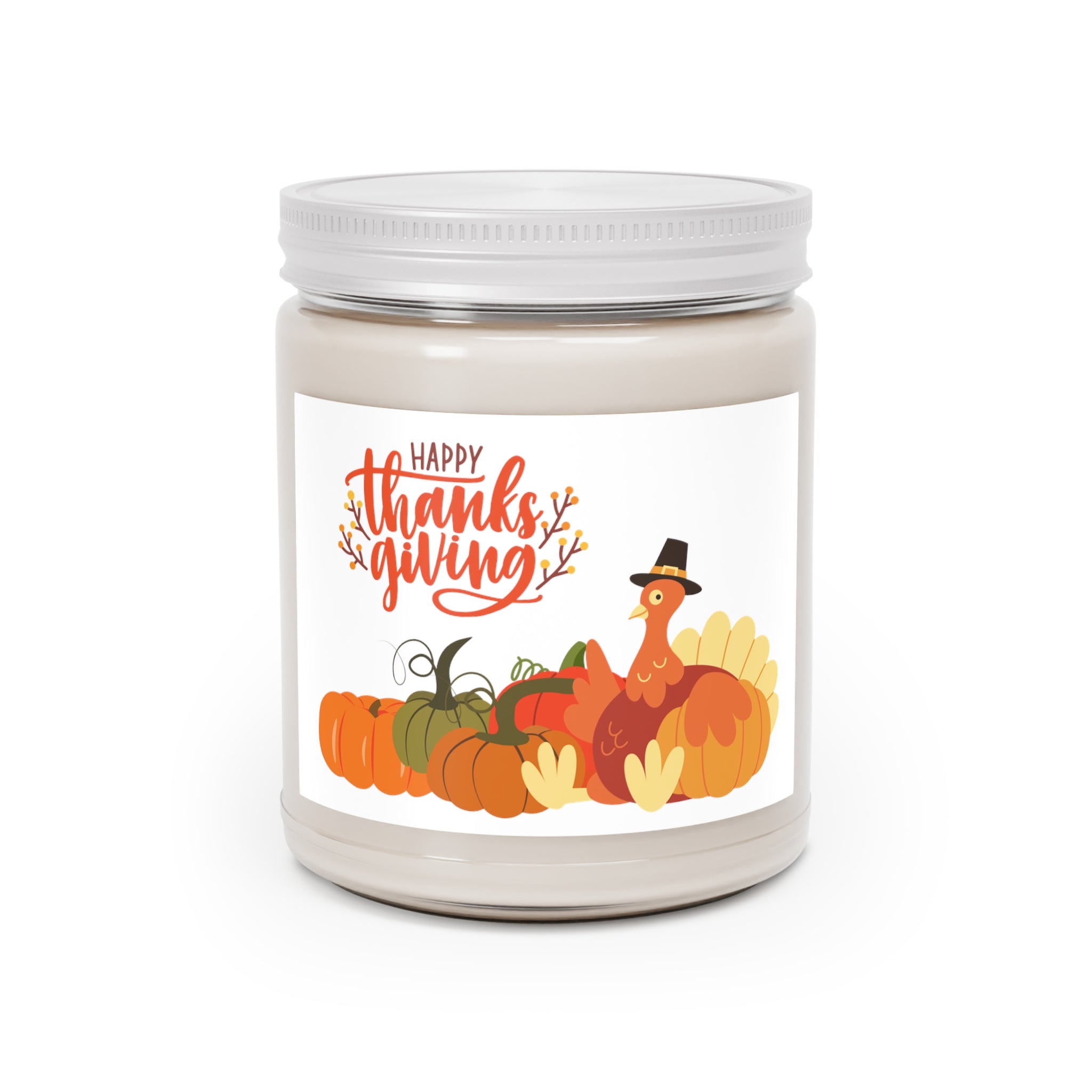 Happy Thanksgiving Turkey Scented Candles, 9oz