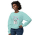 Meow Valentine's Day Unisex Lightweight Crewneck Sweatshirt