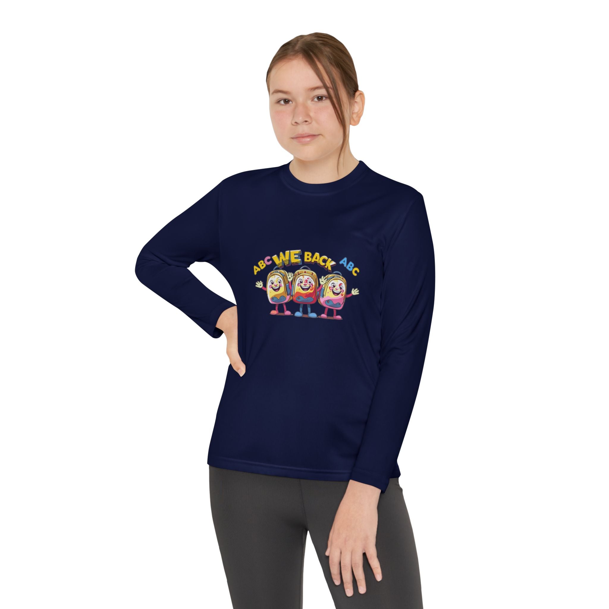 We Back Youth Long Sleeve Competitor Tee