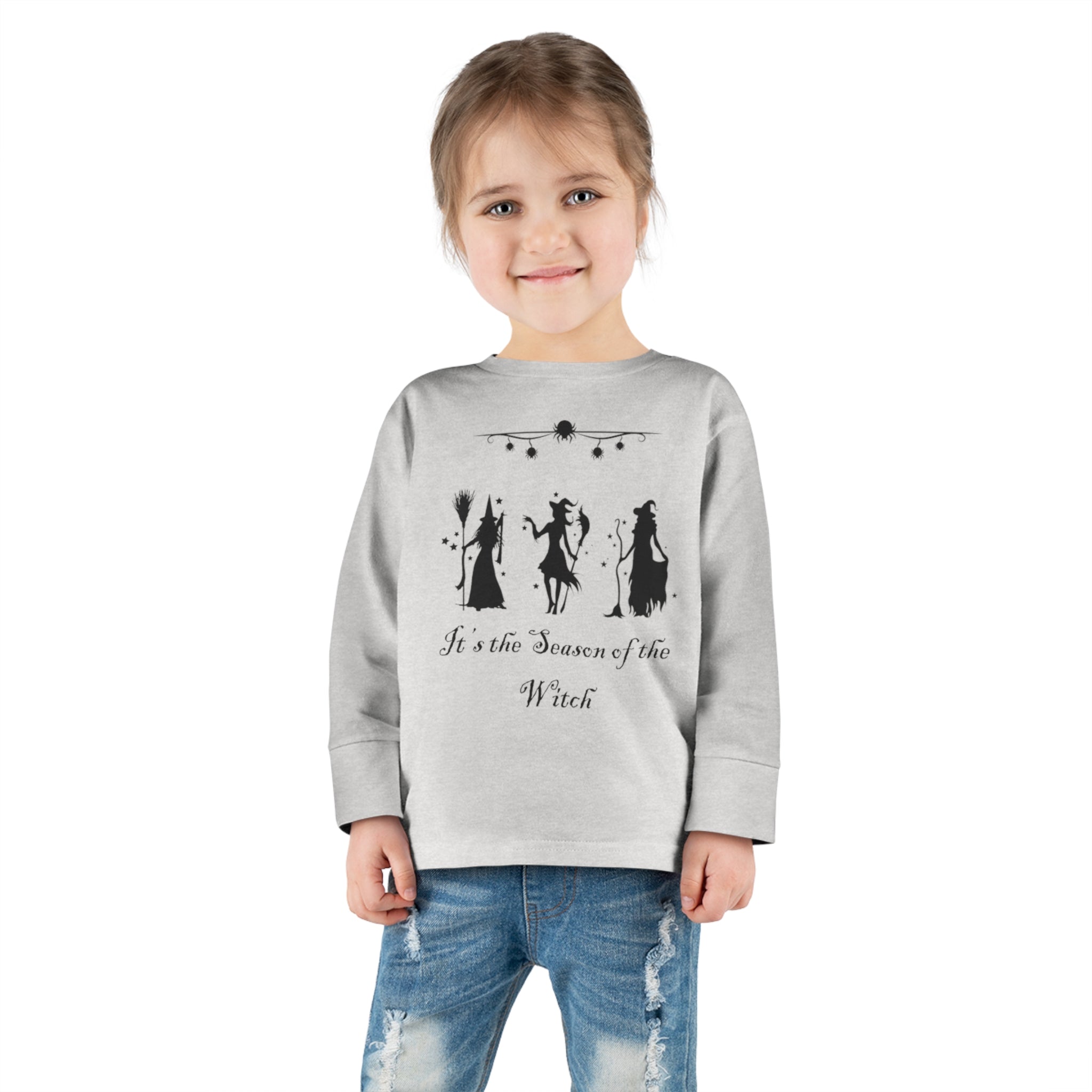 It's The Season of the Witch Toddler Long Sleeve Tee