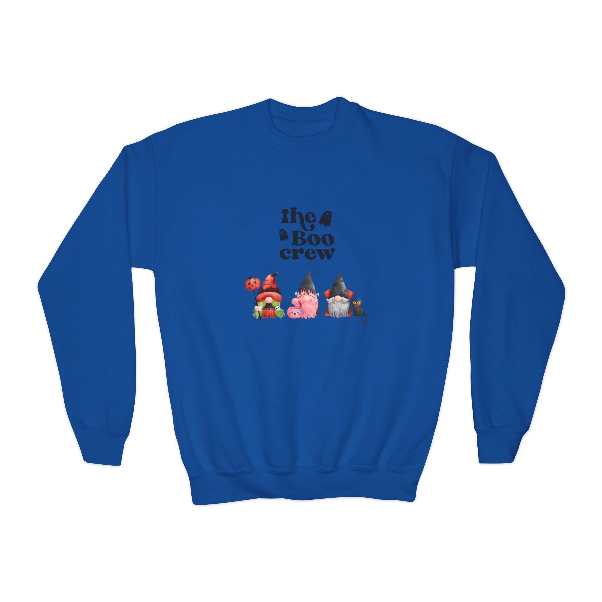 The Boo Crew .Youth Crewneck Sweatshirt