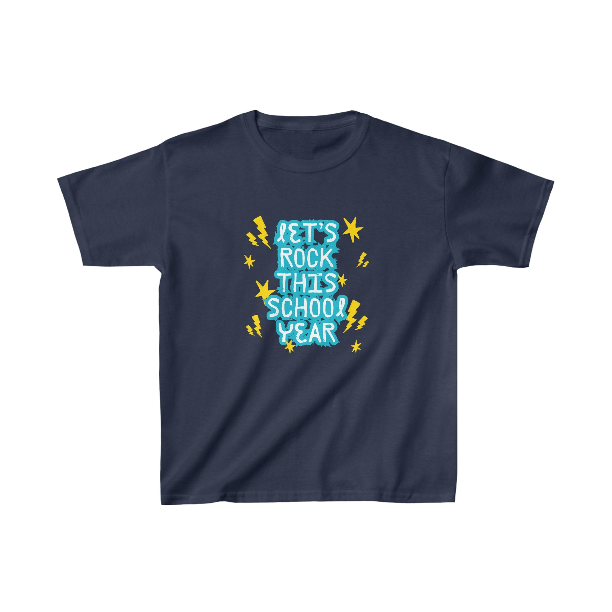 Let's Rock This School Year Kids Heavy Cotton™ Tee