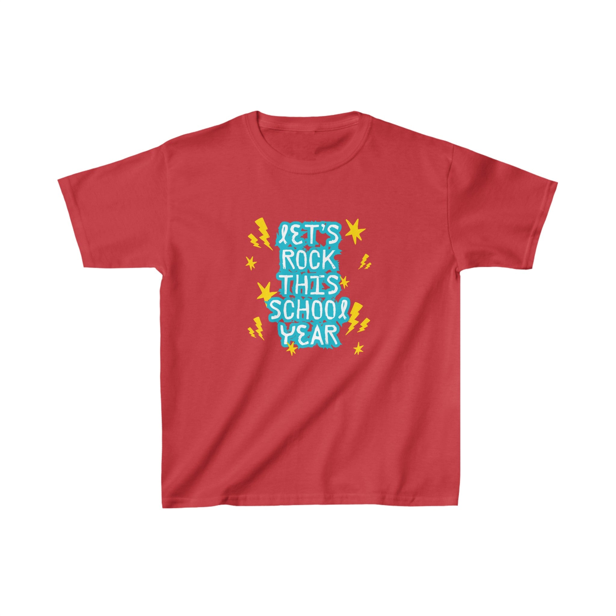 Let's Rock This School Year Kids Heavy Cotton™ Tee