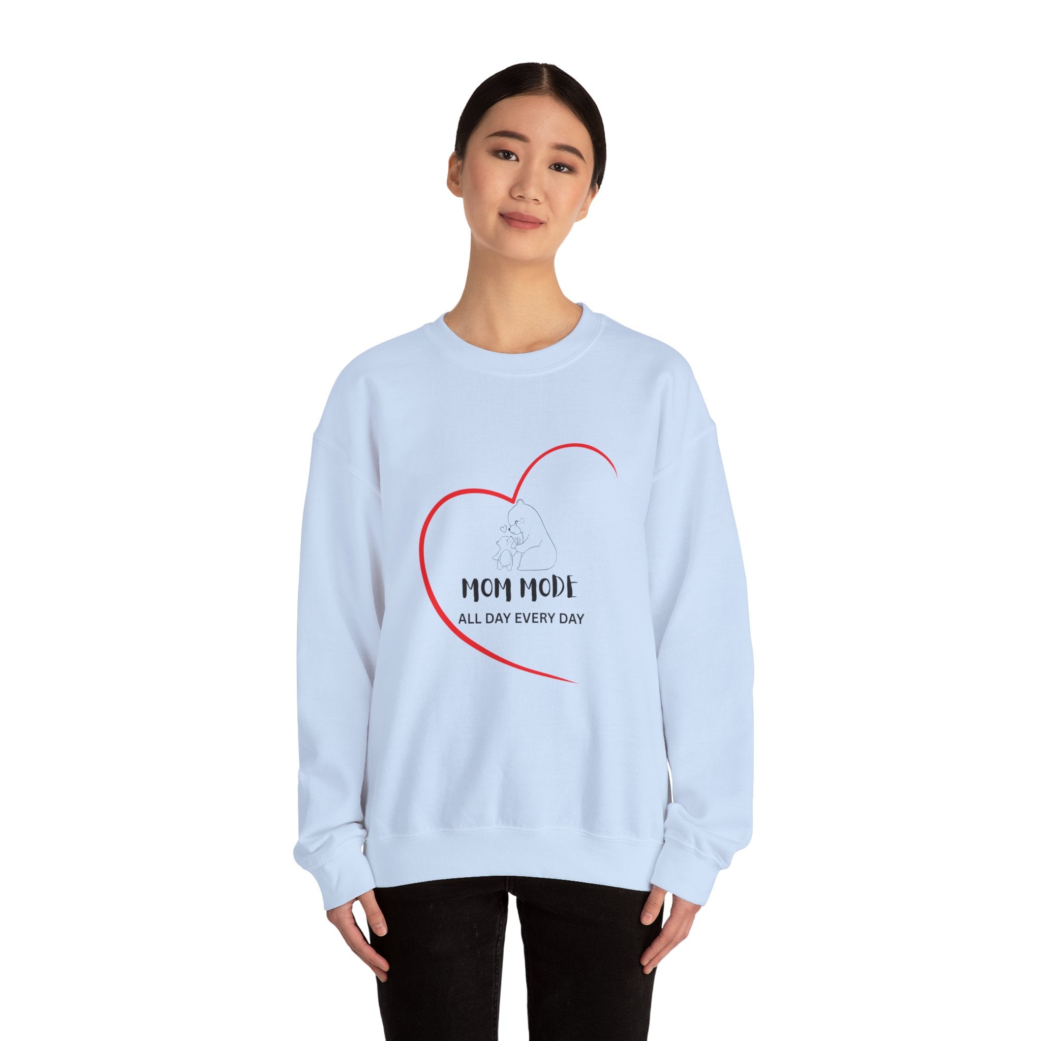 Mom Mode Crewneck Sweatshirt