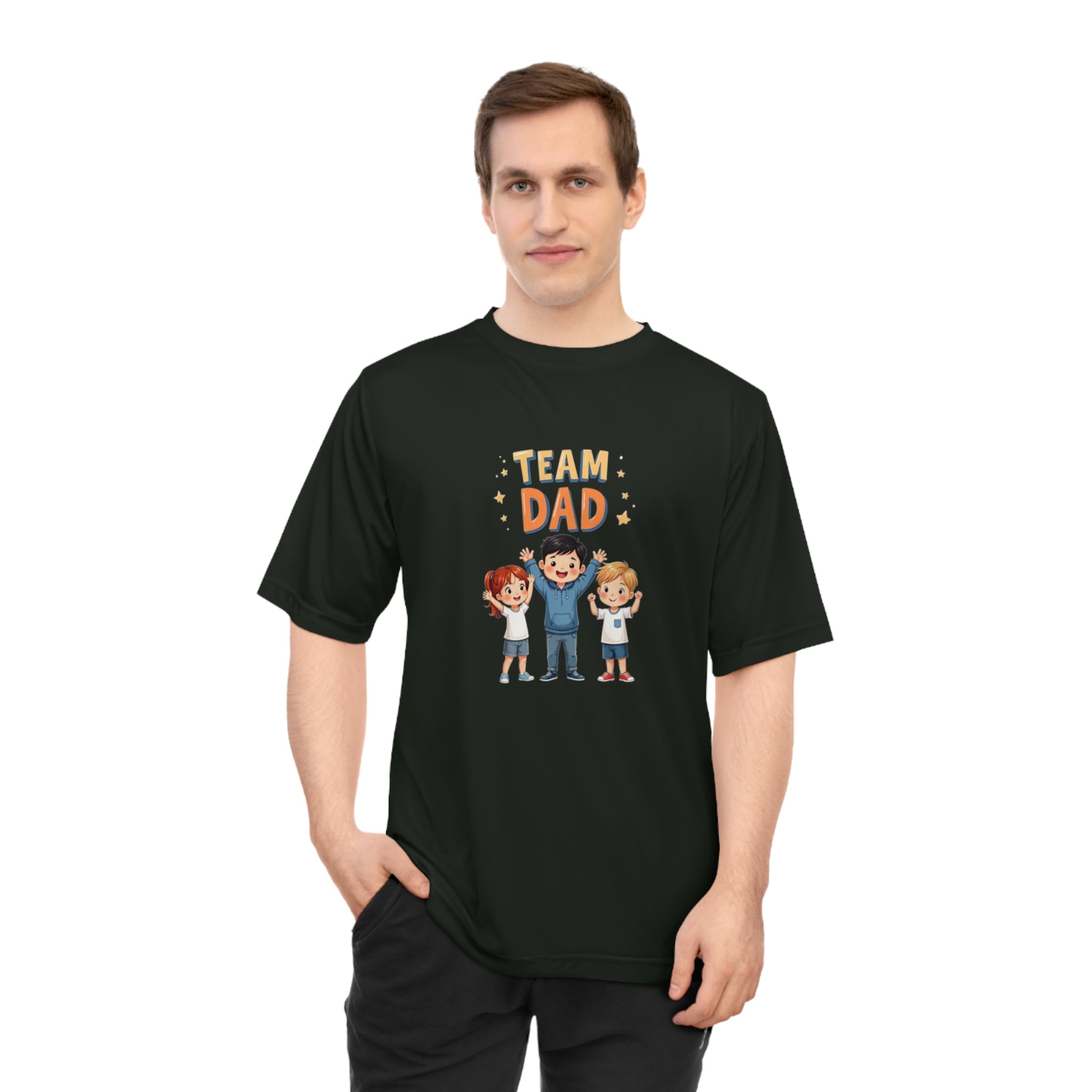 Team Dad Unisex Performance T-Shirt, Father's Day Gift