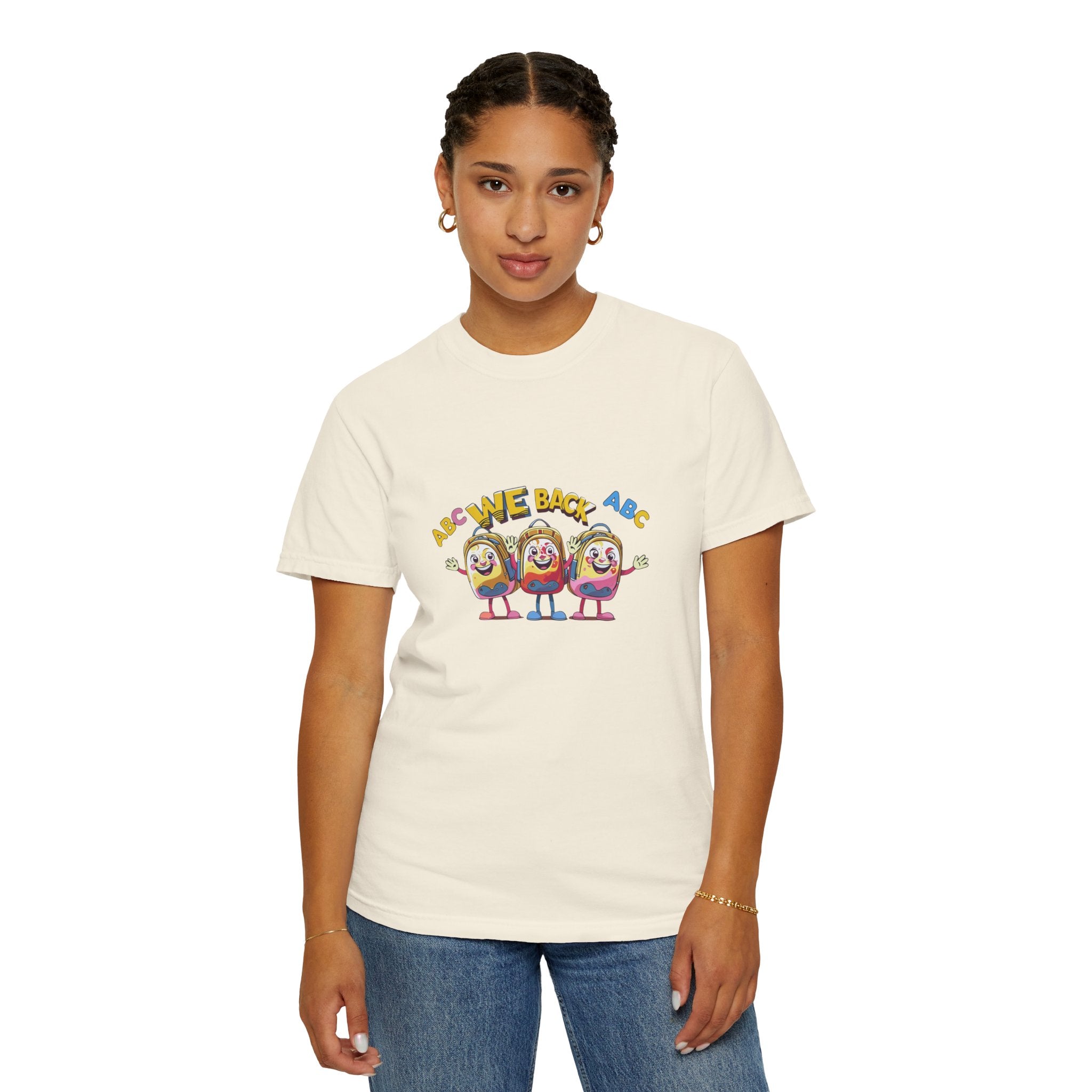 We Back Unisex Garment-Dyed T-shirt