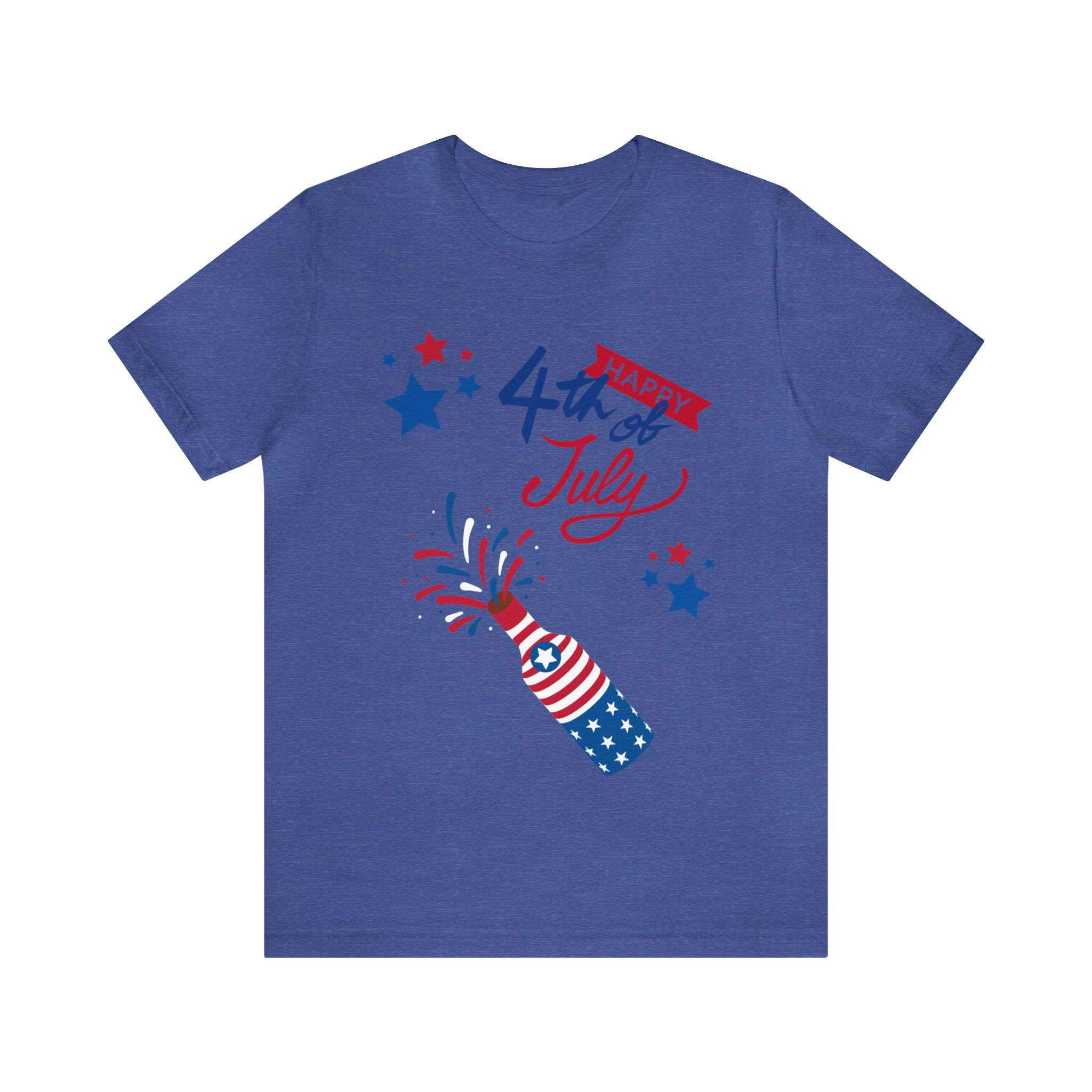 Happy 4th Of July Celebration Unisex Jersey Short Sleeve Tee