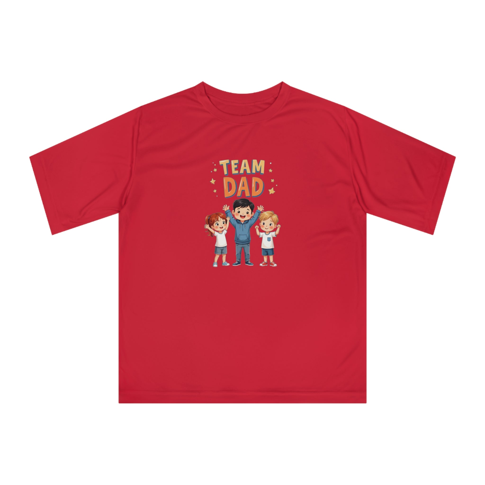 Team Dad Unisex Performance T-Shirt, Father's Day Gift