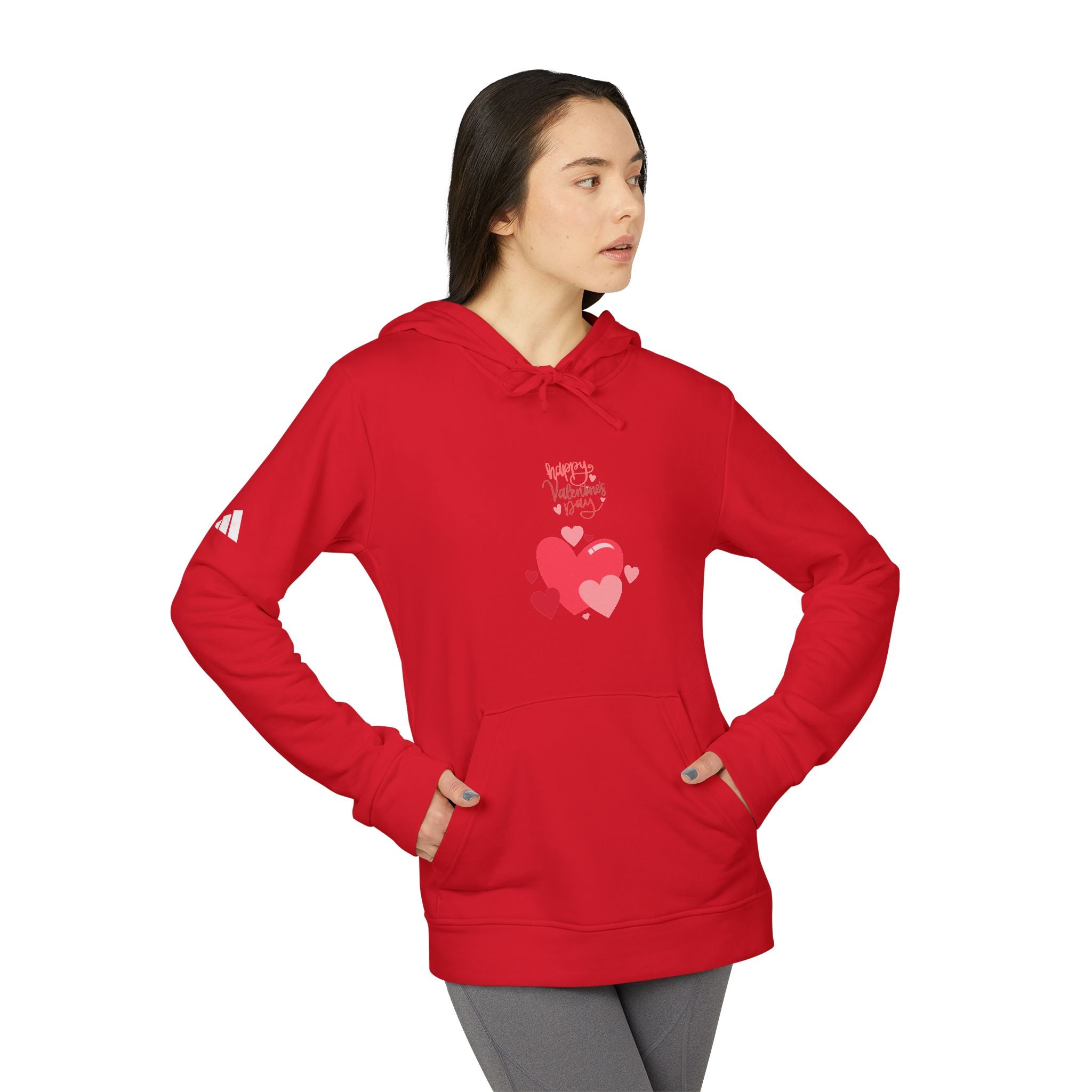 Be My Sweetheart Adidas Unisex Fleece Hoodie
