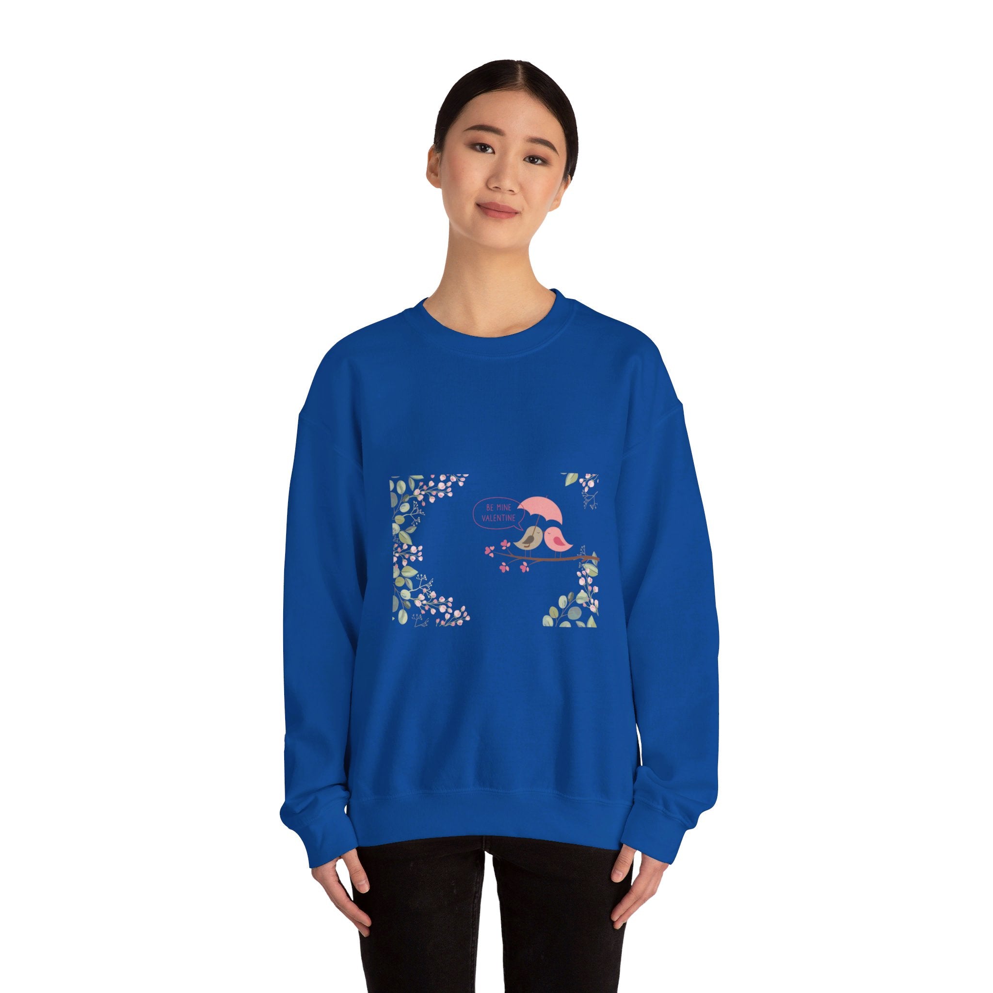 Happy Valentine's Day Lovers Unisex Heavy Blend™ Crewneck Sweatshirt