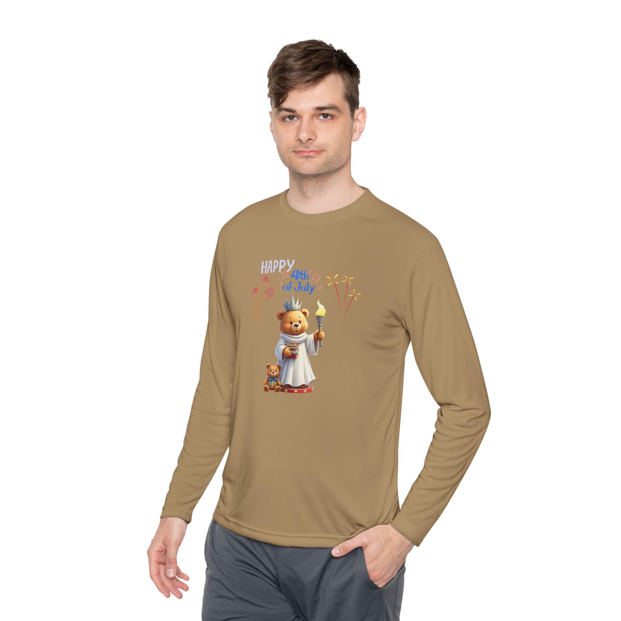 Lay Liberty Unisex Lightweight Long Sleeve Tee