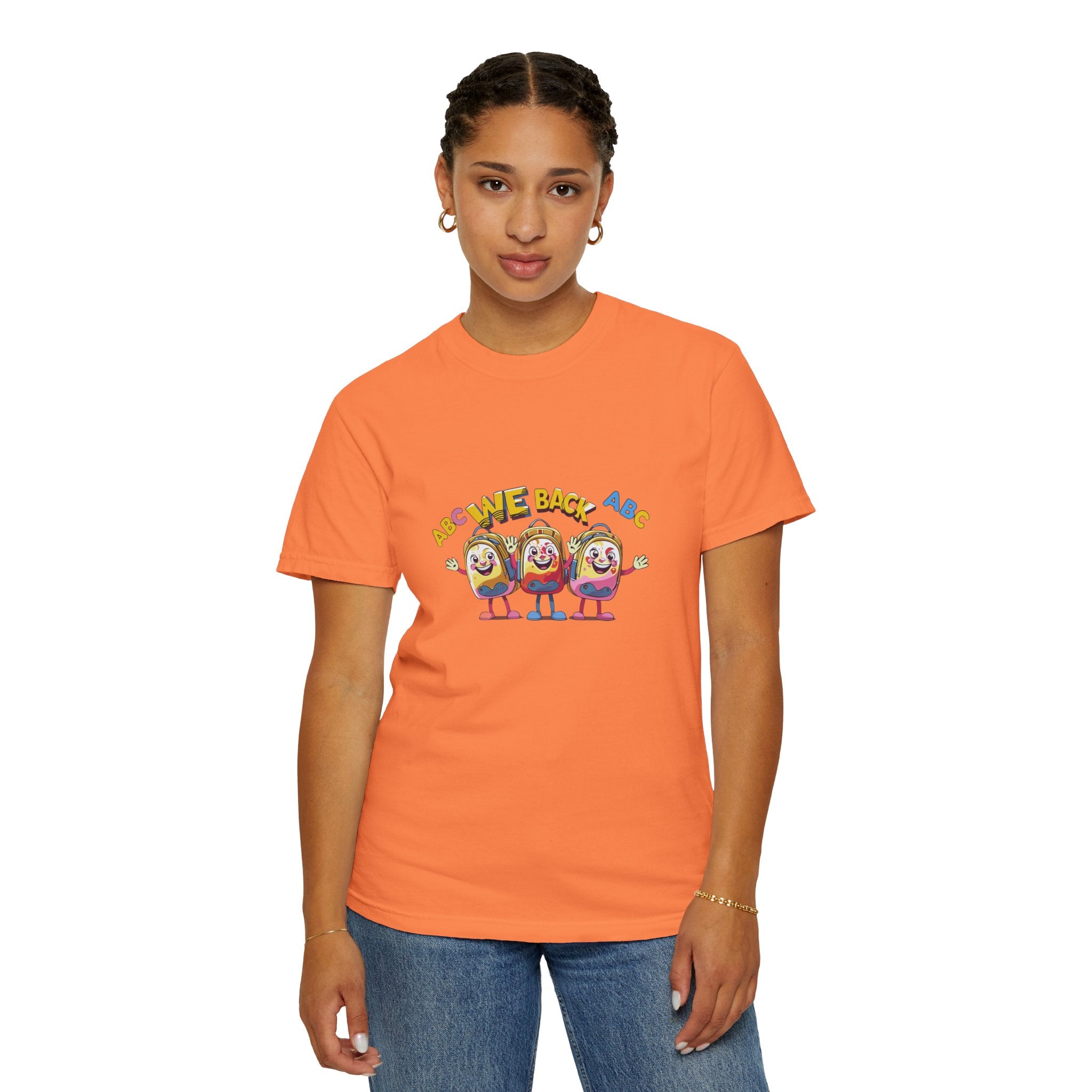 We Back Unisex Garment-Dyed T-shirt