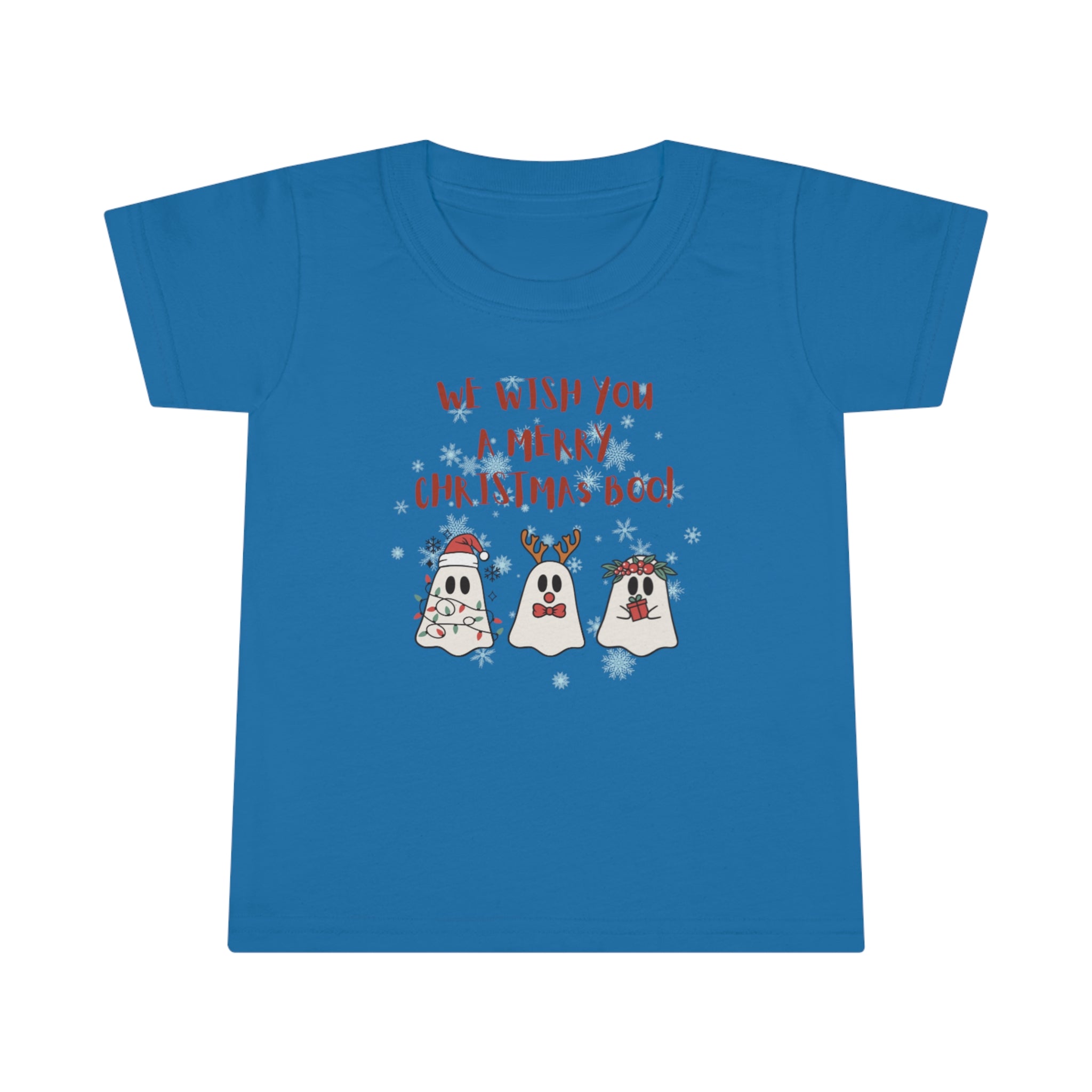 We Wish You A Merry Christmas Boo Toddler T-shirt