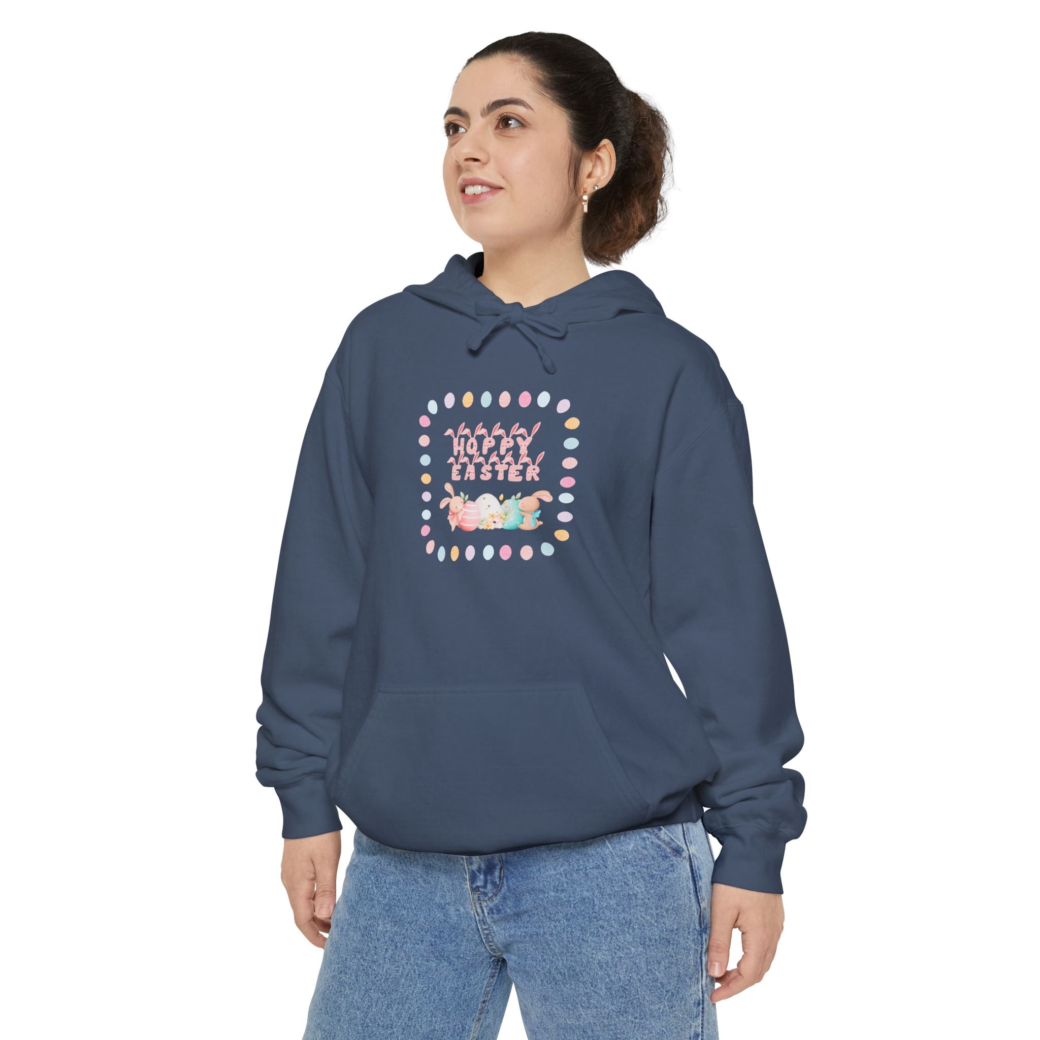 Hoppy Easter Unisex Garment-Dyed