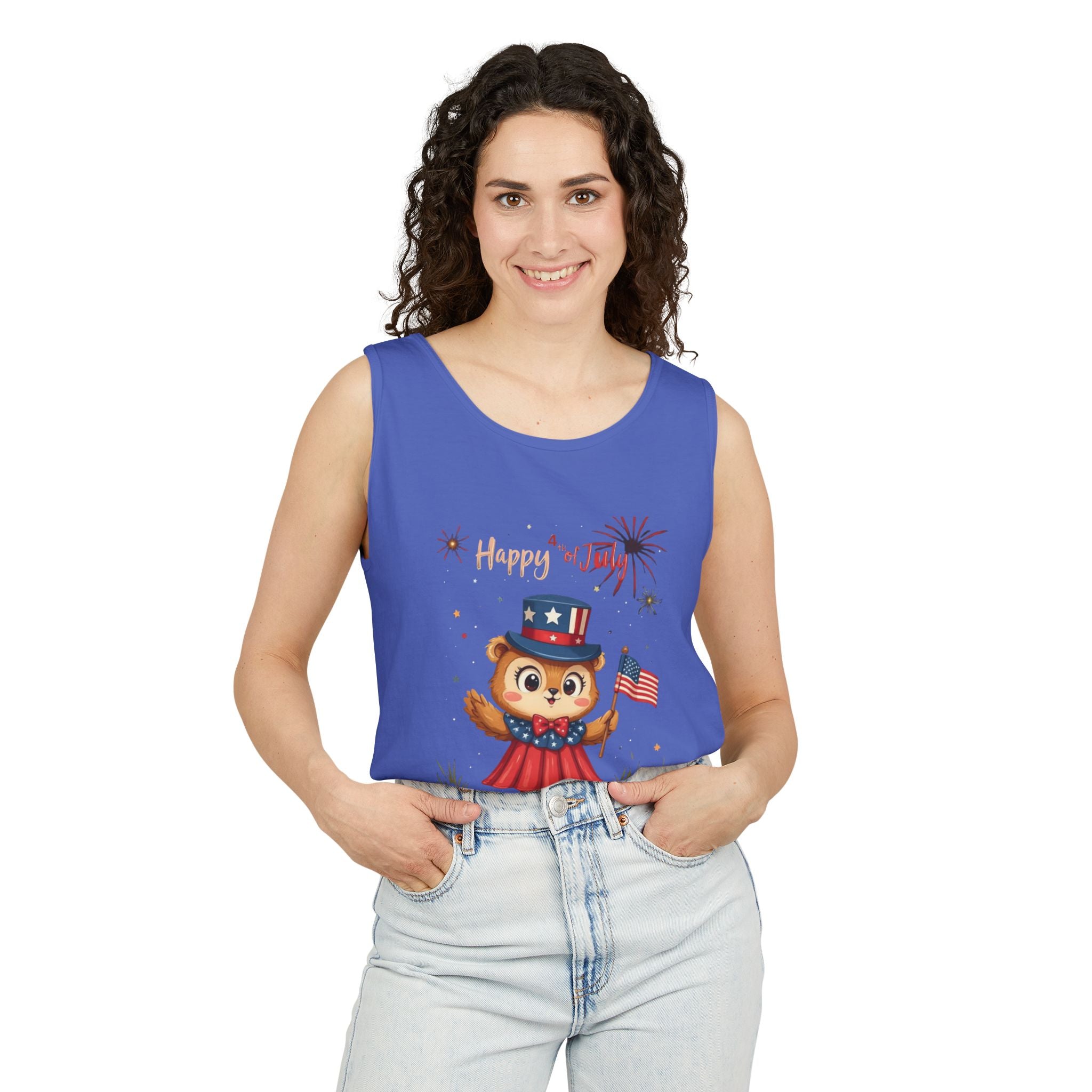 Happy Independence Day Tank Top