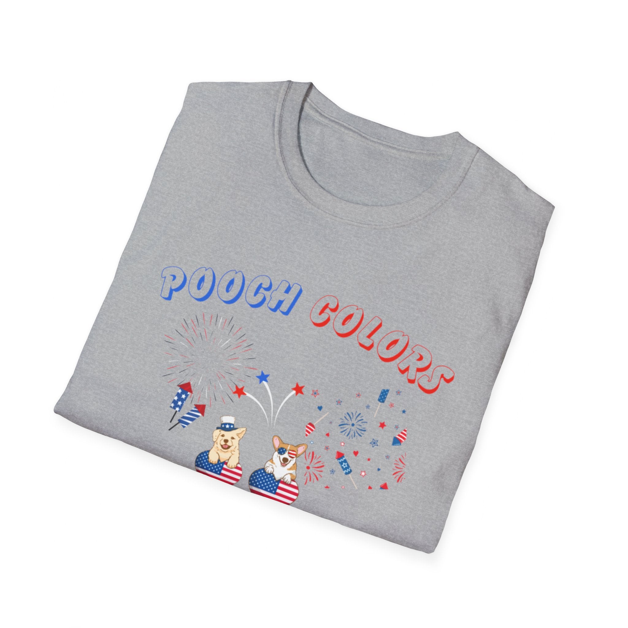 Pooch Colors Unisex Softstyle T-Shirt