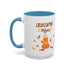 Autumn Vibes Accent Coffee Mug (11, 15oz)