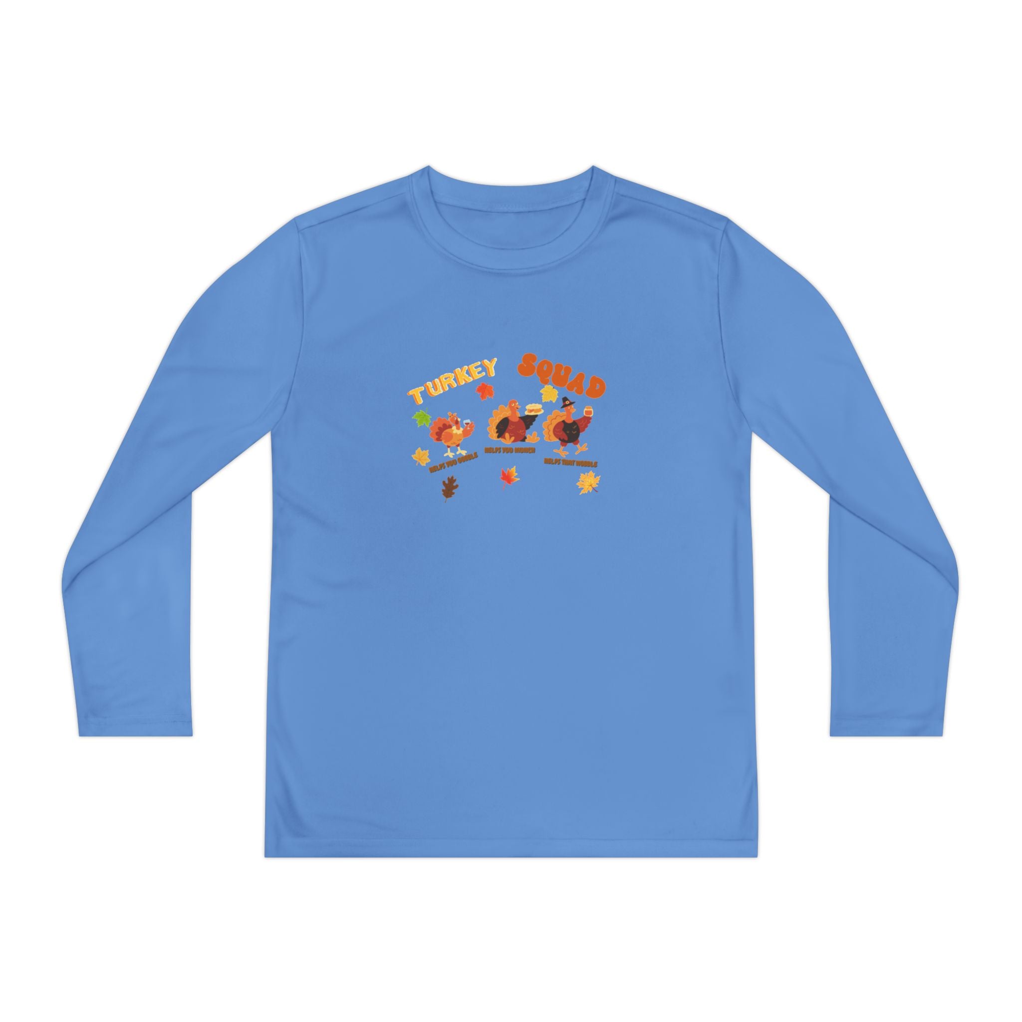 Turkey Squad Youth Long Sleeve Competitor Tee