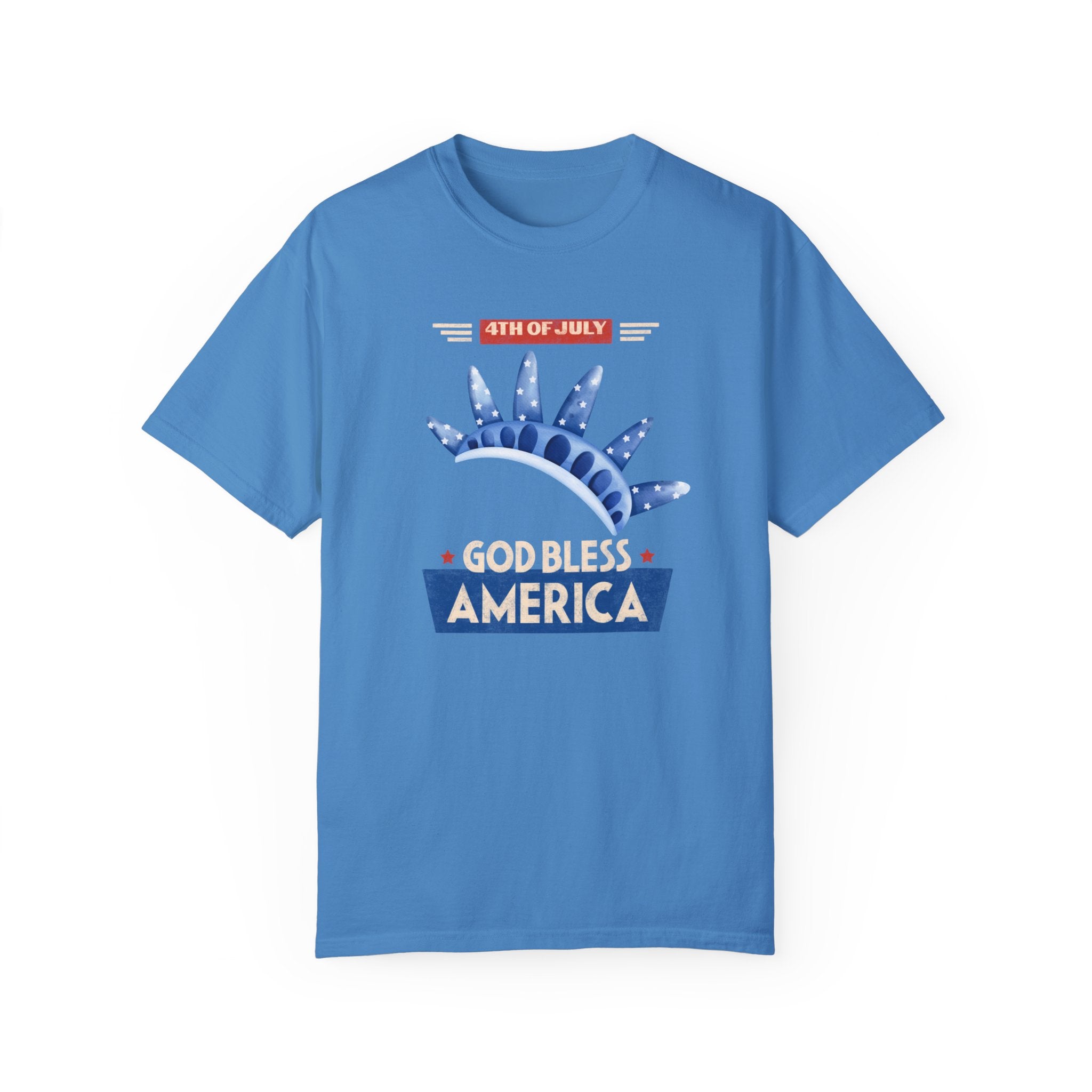 God Bless America Unisex Garment-Dyed T-shirt