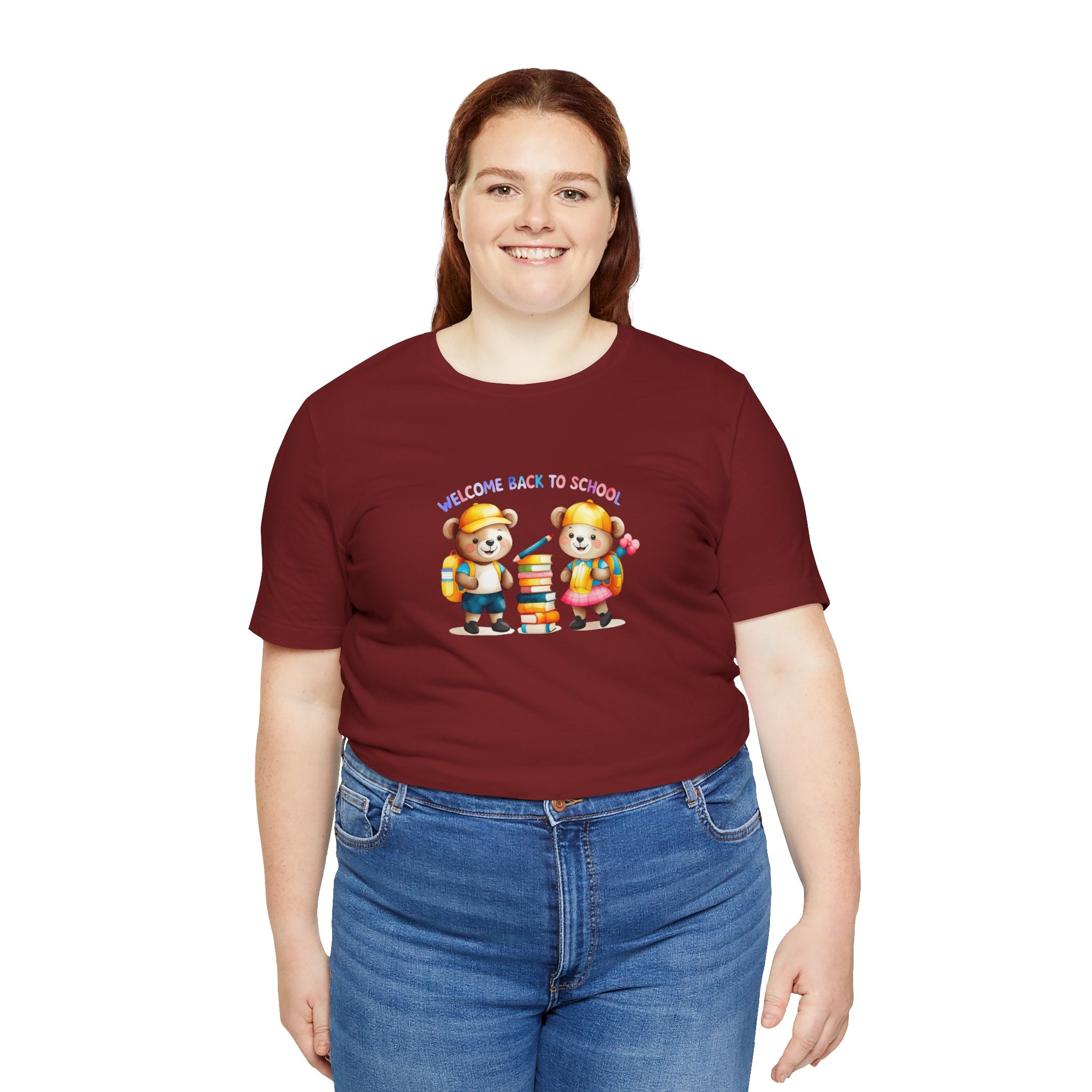 Welcome Back to School Fun Unisex Jersey Short Sleeve Tee