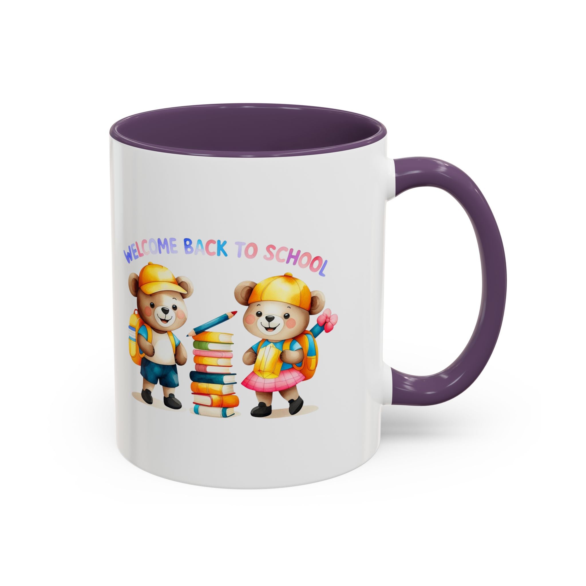 Welcome Back to School Bear Coffee Mug - 11oz, 15oz