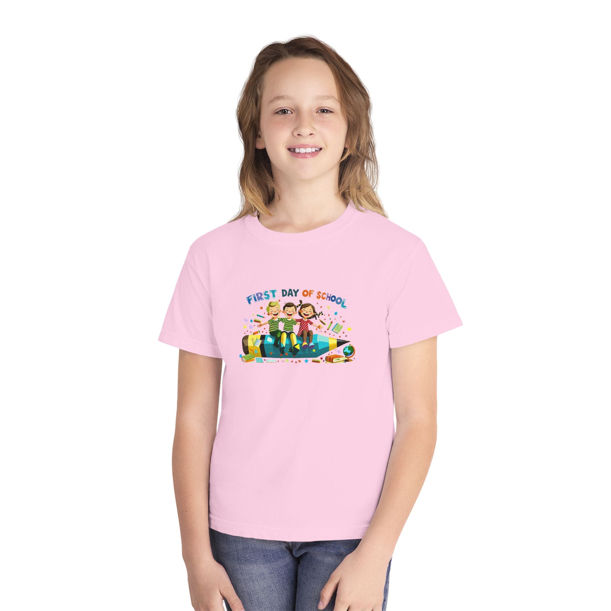 First Day of School Youth Midweight Tee