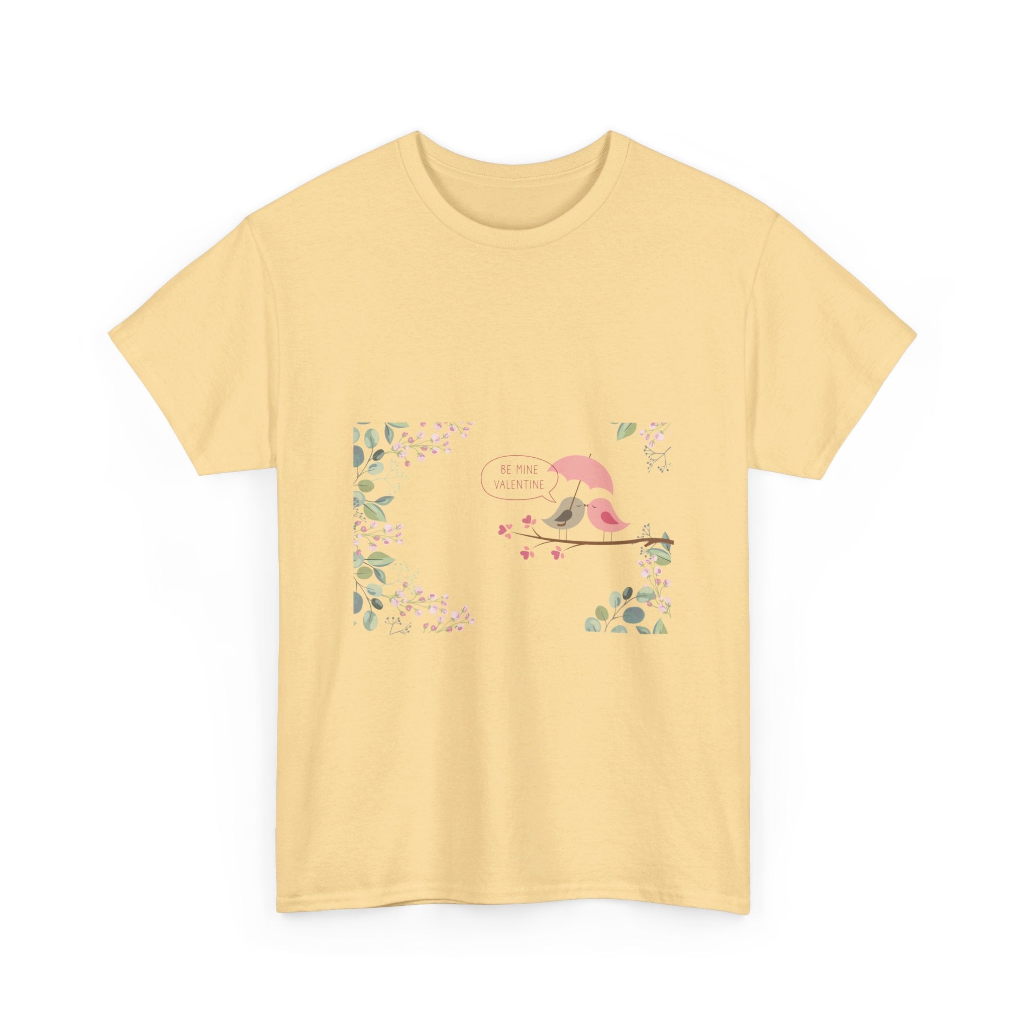 Happy Valentine's Day Lovers Unisex Heavy Cotton Tee