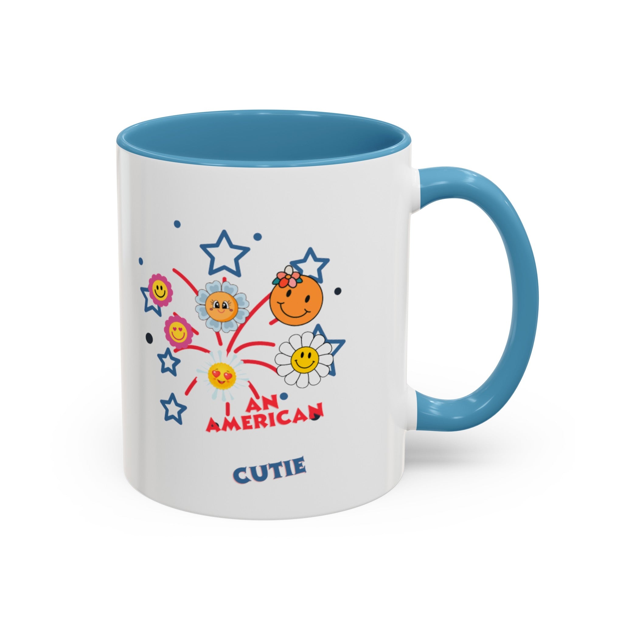 An American Cutie Accent Coffee Mug (11, 15oz)