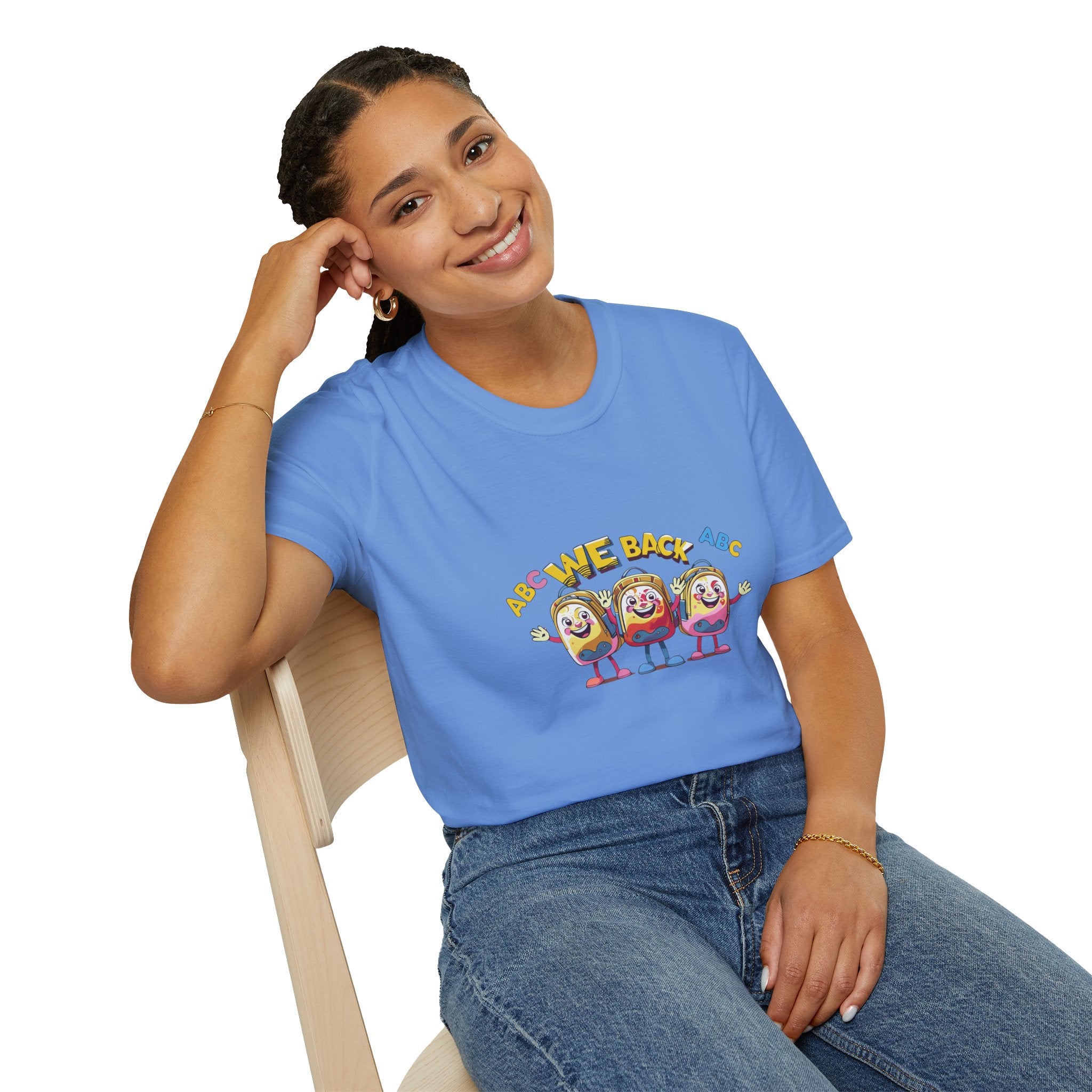 We Back Unisex Softstryle T-Shirt