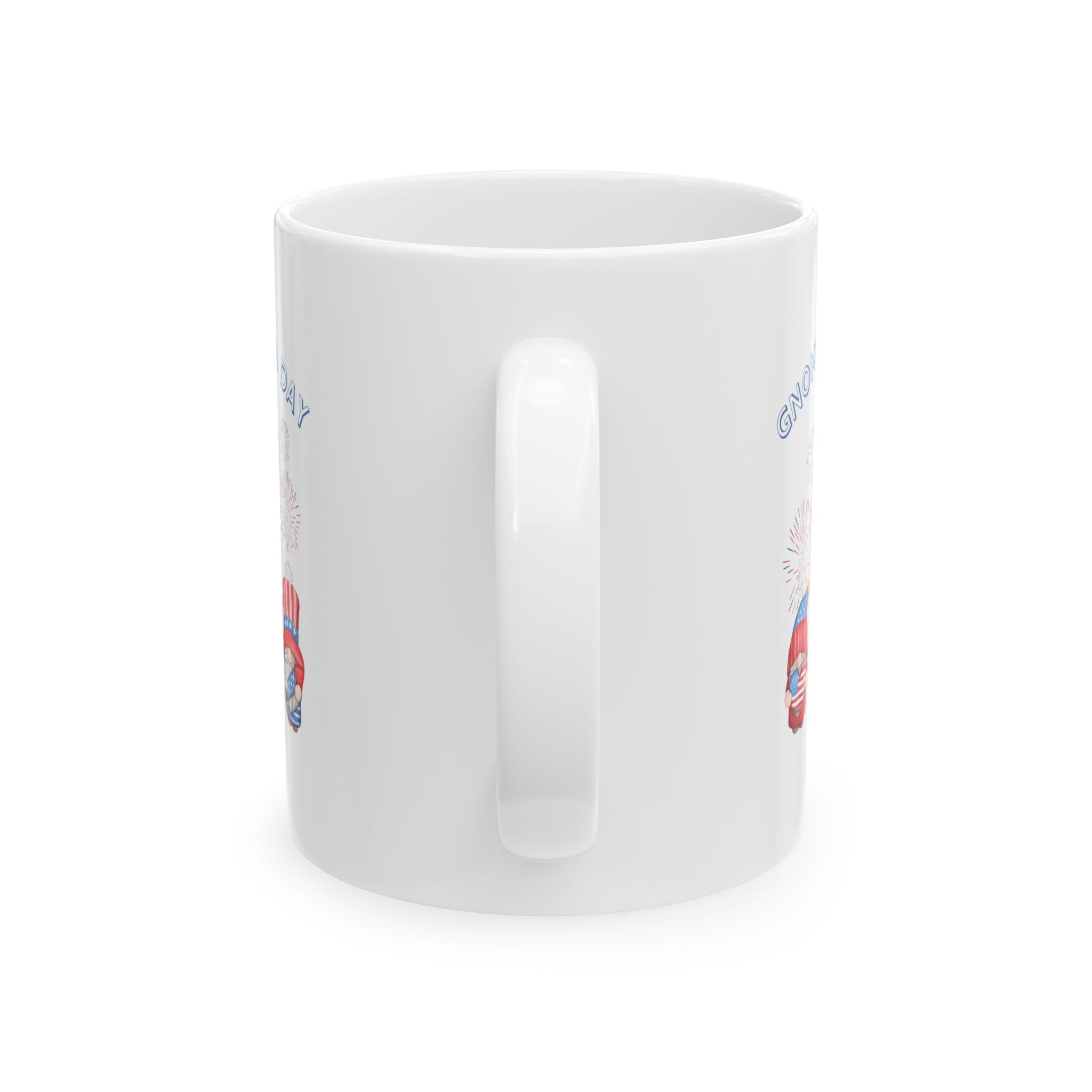 Gnome  Memorial Day Ceramic Mug 11oz & 15oz