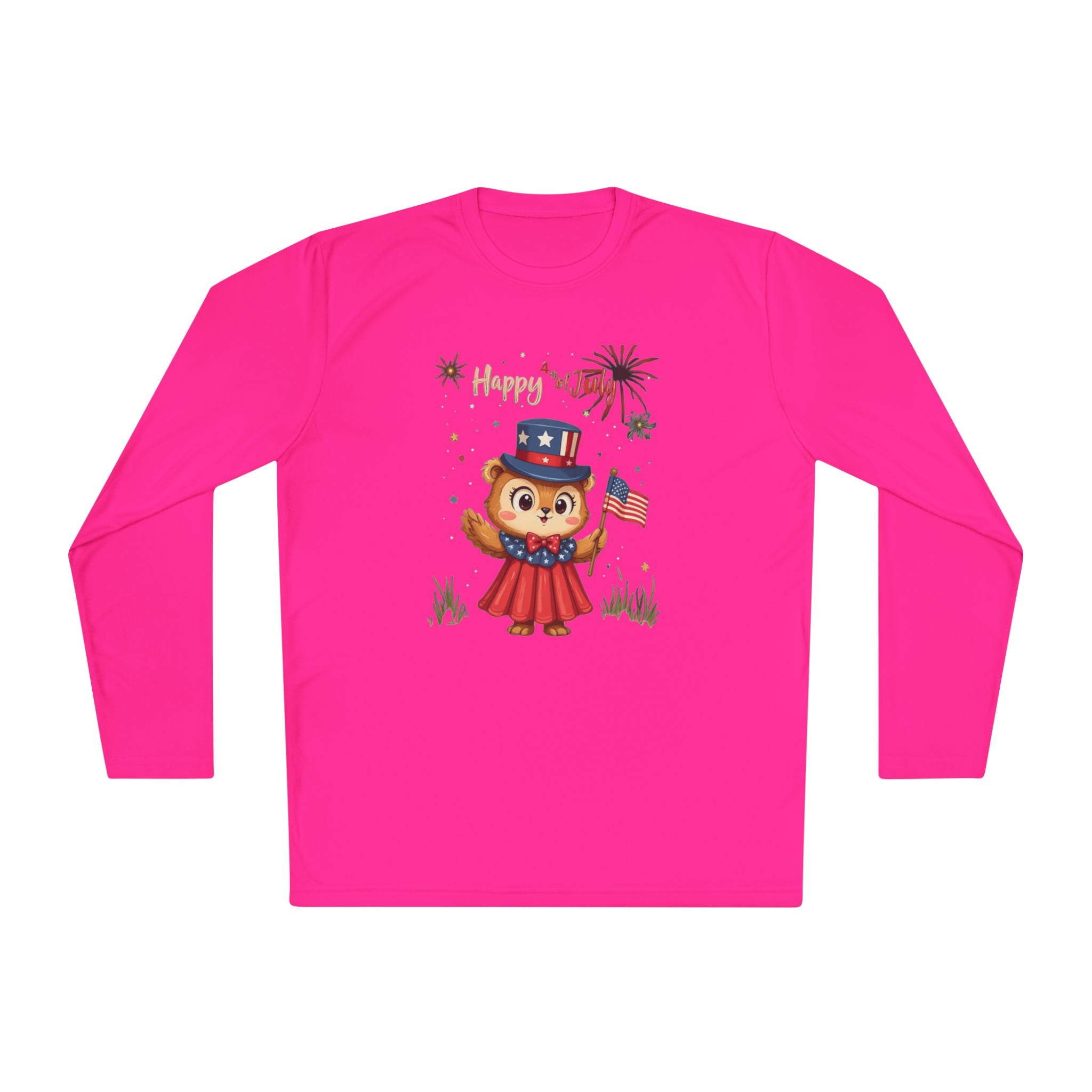 Happy Independence Day Long Sleeve Tee
