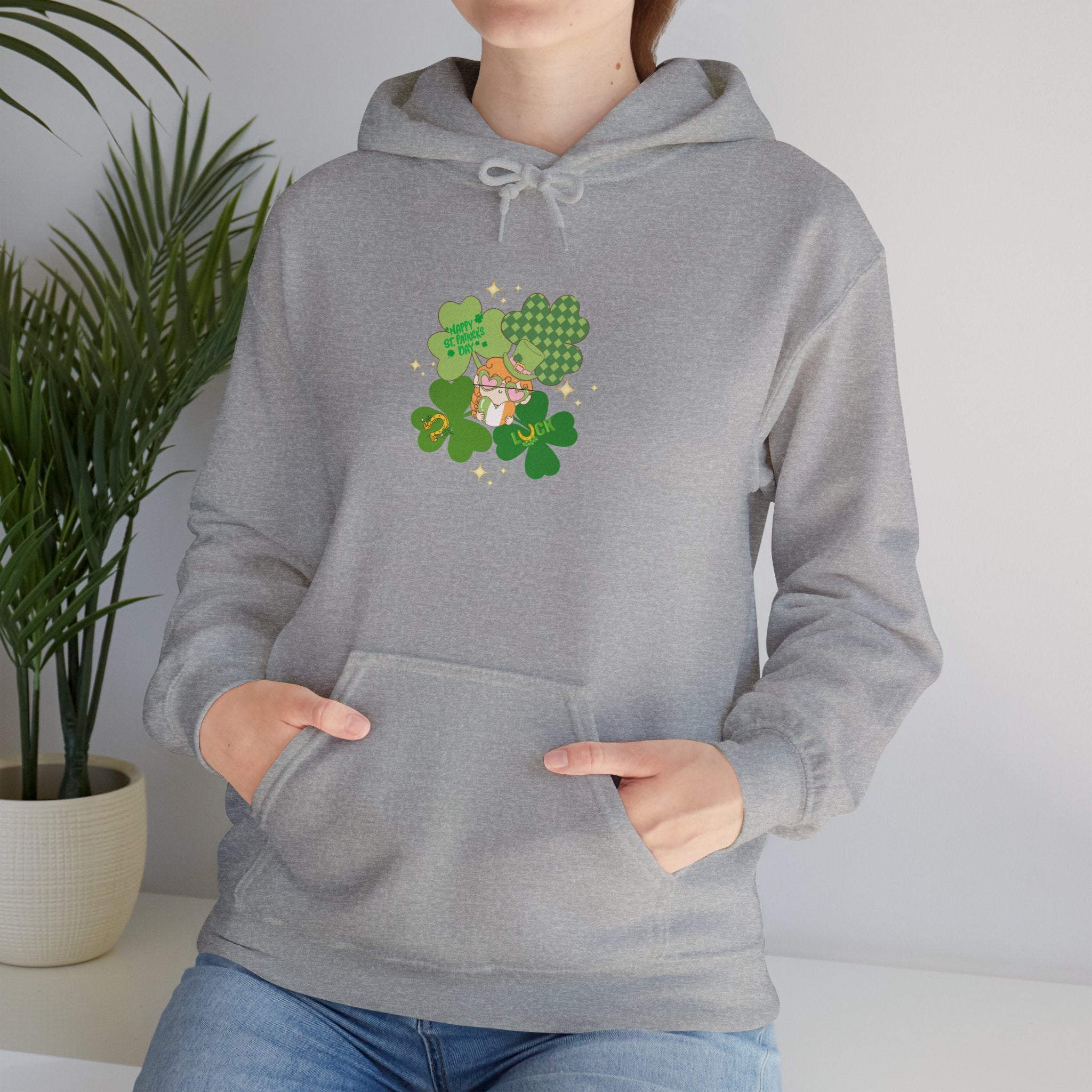 Retro St. Patty's Day Unisex Hooded Sweatshirt