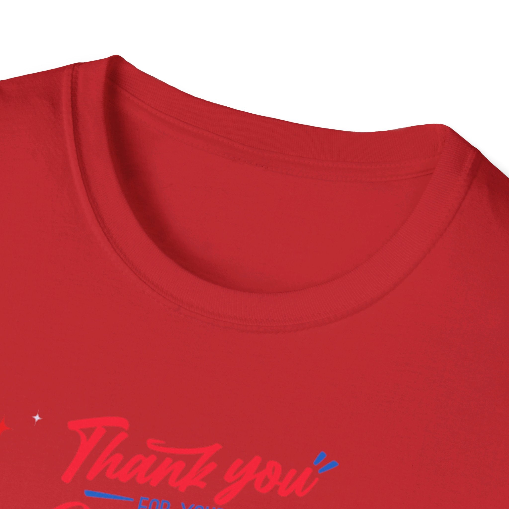 Thank You For Your Hard Work Unisex Softstyle T-Shirt