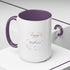 Happy Mom's Day Accent Coffee Mug  11oz & 15oz